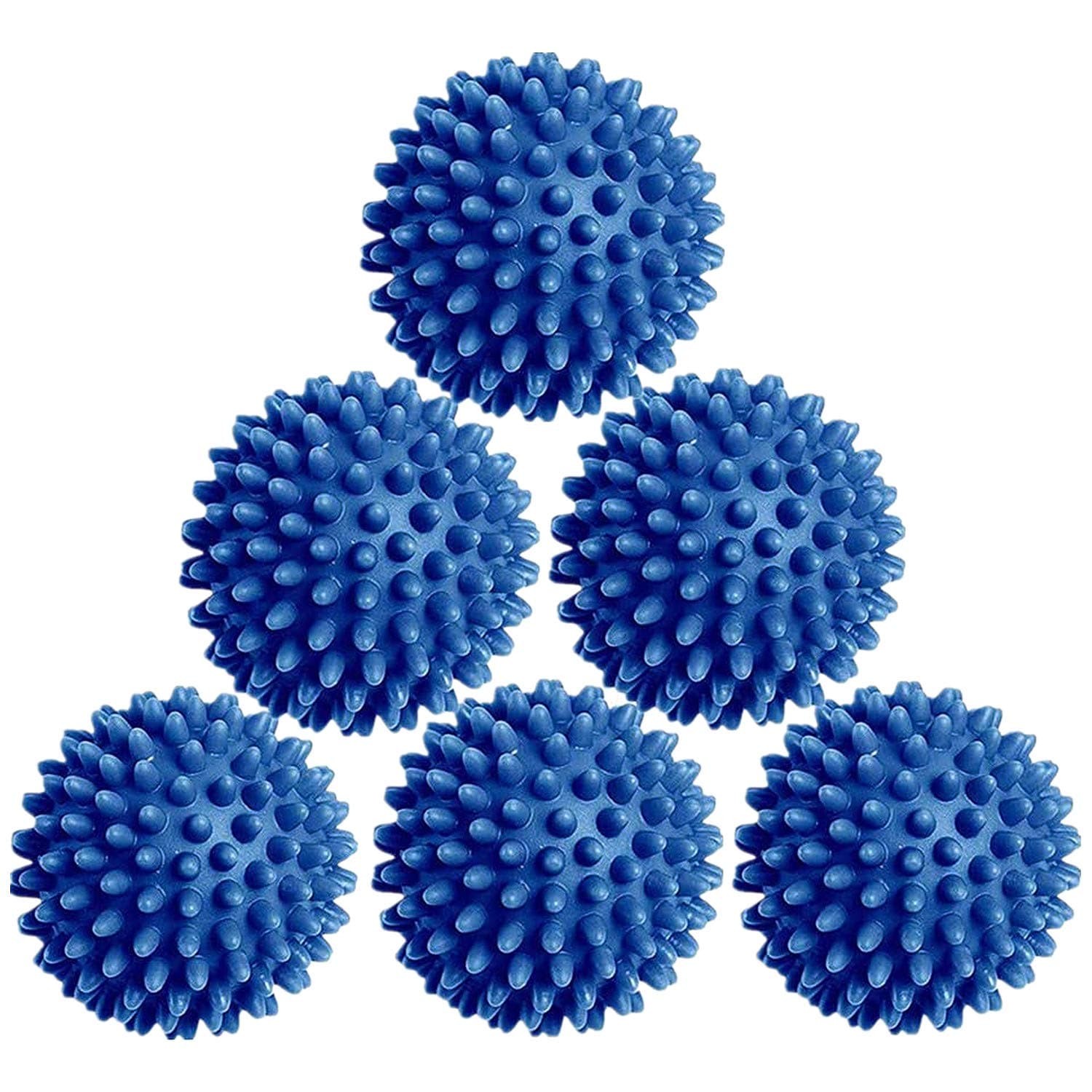 XindejiaLaundry Dryer Balls - 4 Pack Premium Reusable Dryer Balls Replace Laundry Drying Natural Fabric Softener (White)