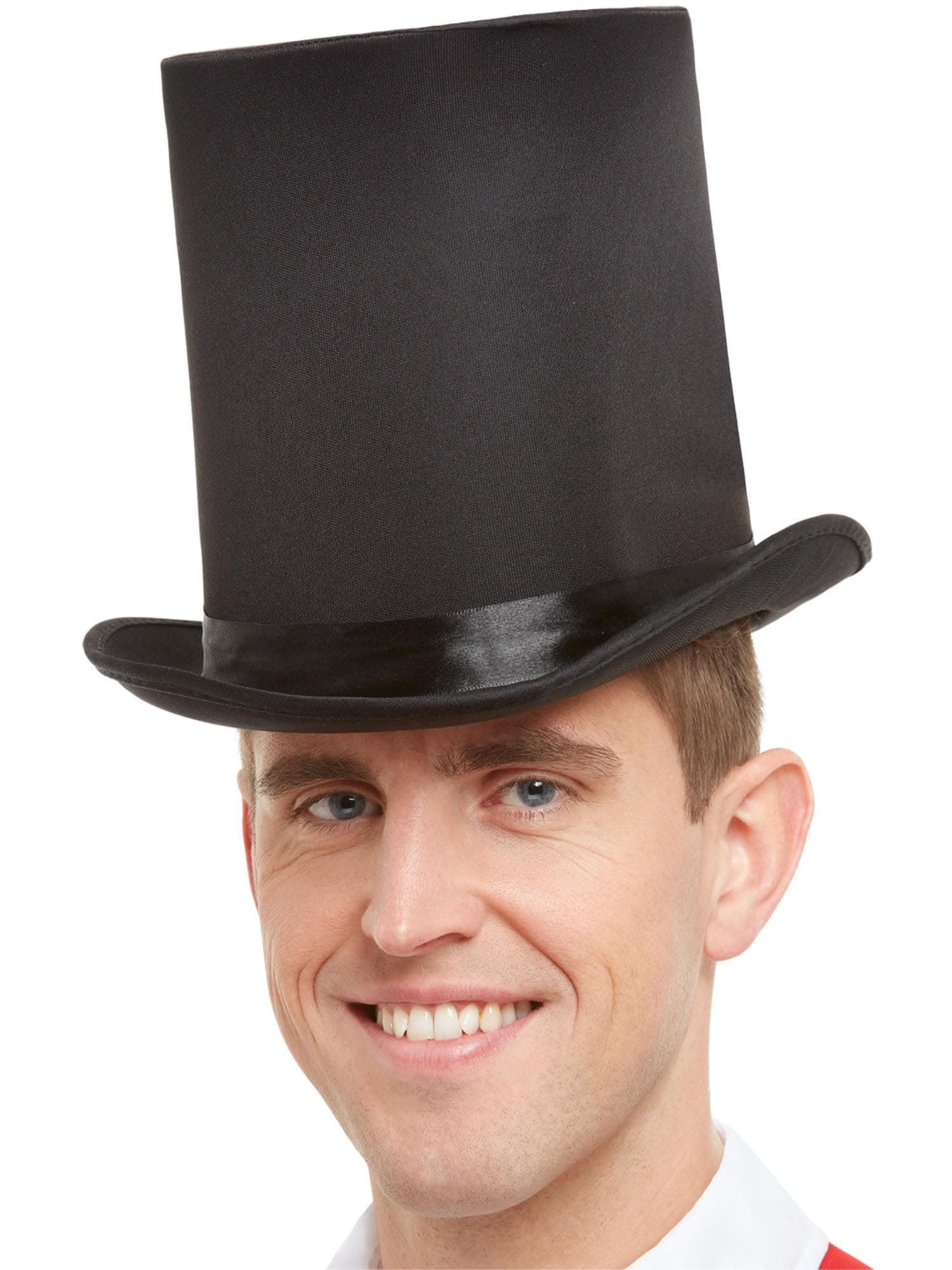Smiffys Deluxe Top Hat, Black, 43717