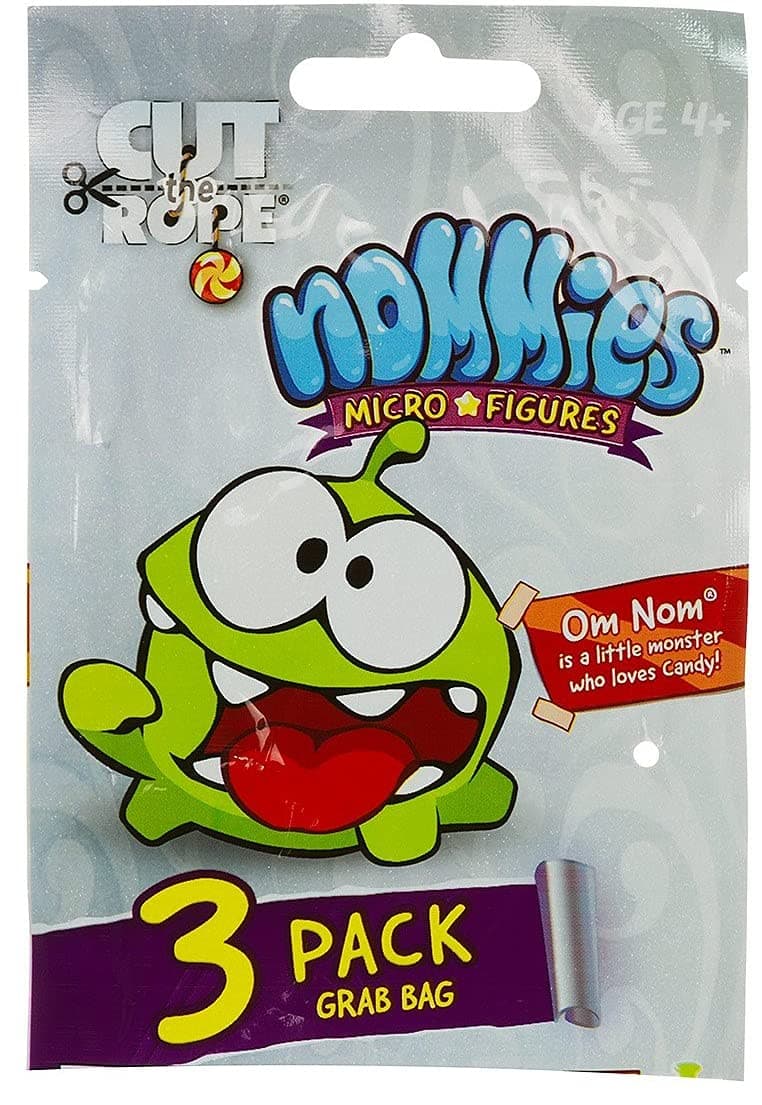 Cut The Rope 3 Pack Nommies Micro Figures - Blind Bag by Cut The Rope