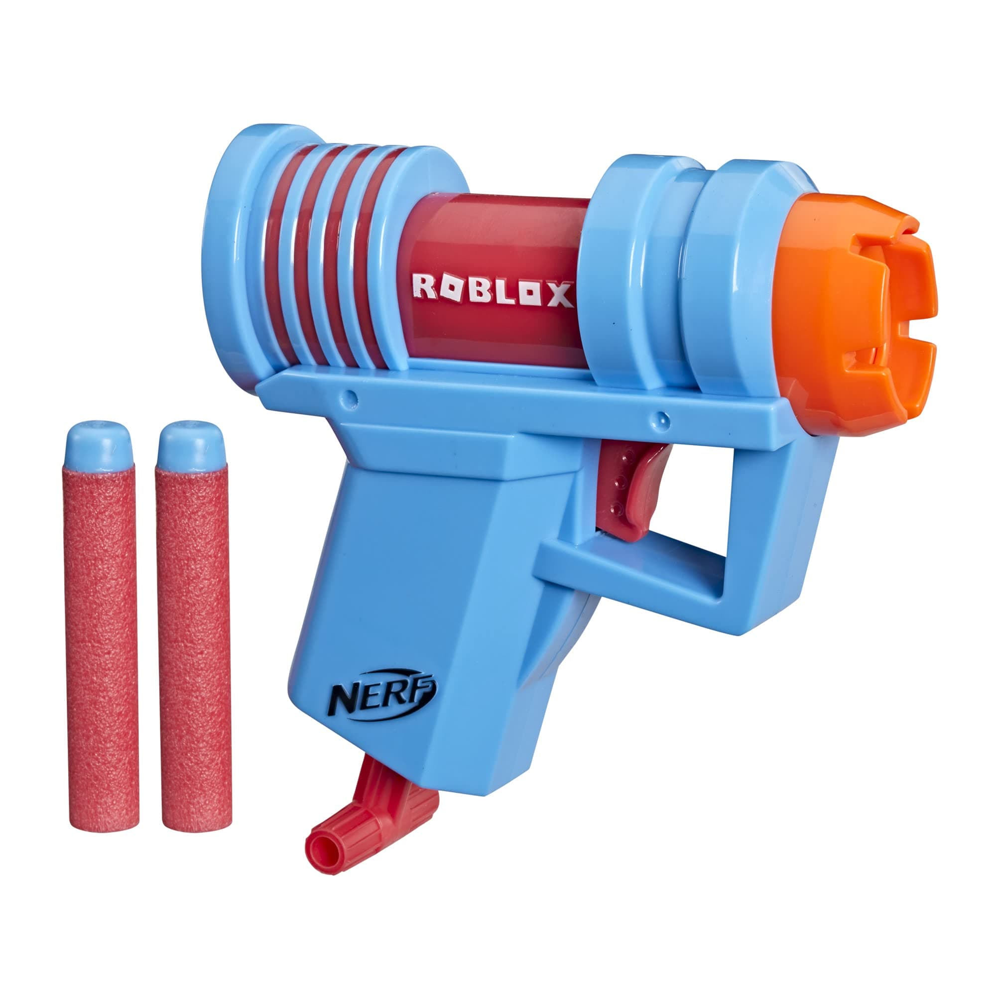 Roblox Mad City: Plasma Ray Dart Blaster, Pull-Down Priming Handle, 2 Elite Darts, Code to Unlock in-Game Virtual Item
