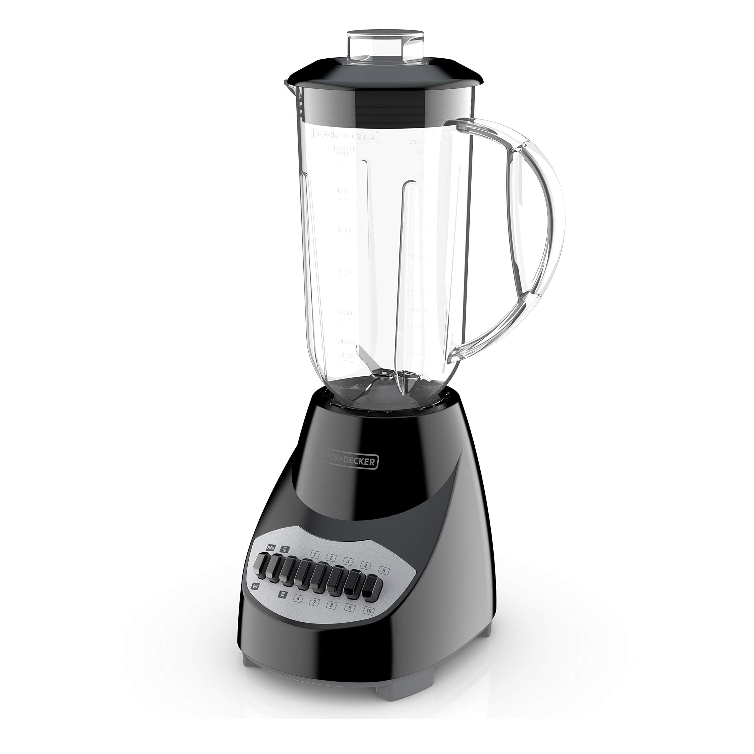 BLACK+DECKER BL2010BP Crush Master 10-Speed Blender, Black