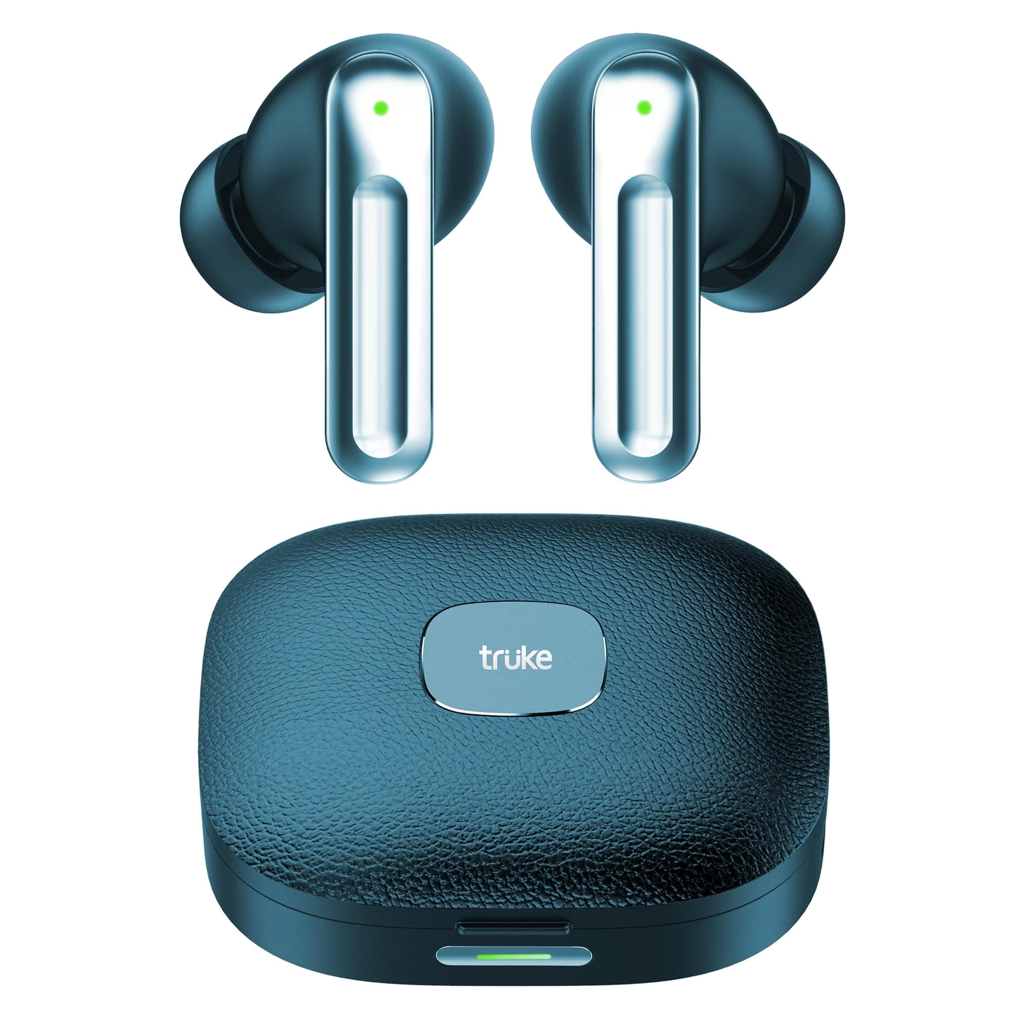 Mega 9 New Launch True Wireless in Ear Earbuds W/ 24-Bit Lossless Spatial Audio, 70H Battery Fast Charge Ear Buds, Leather Finish, 13mm Speakers TWS, 40ms Ultra Low Latency, 4Mics ENC