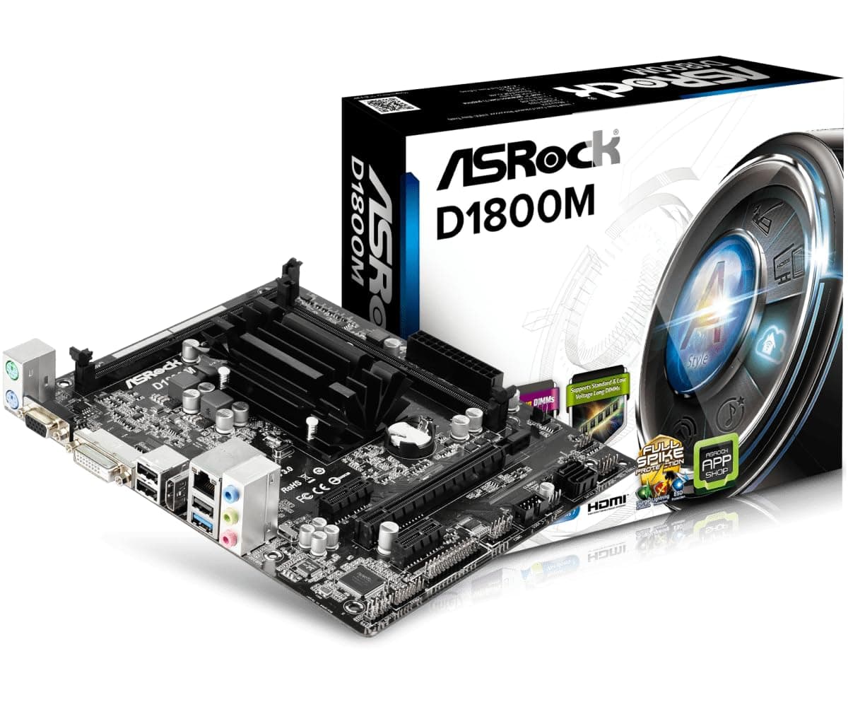 D1800M Micro ATX Motherboard