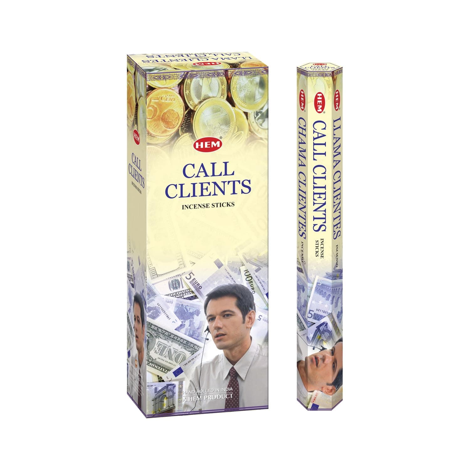 1 X Call Client - 120 Sticks Box - Hem Incense