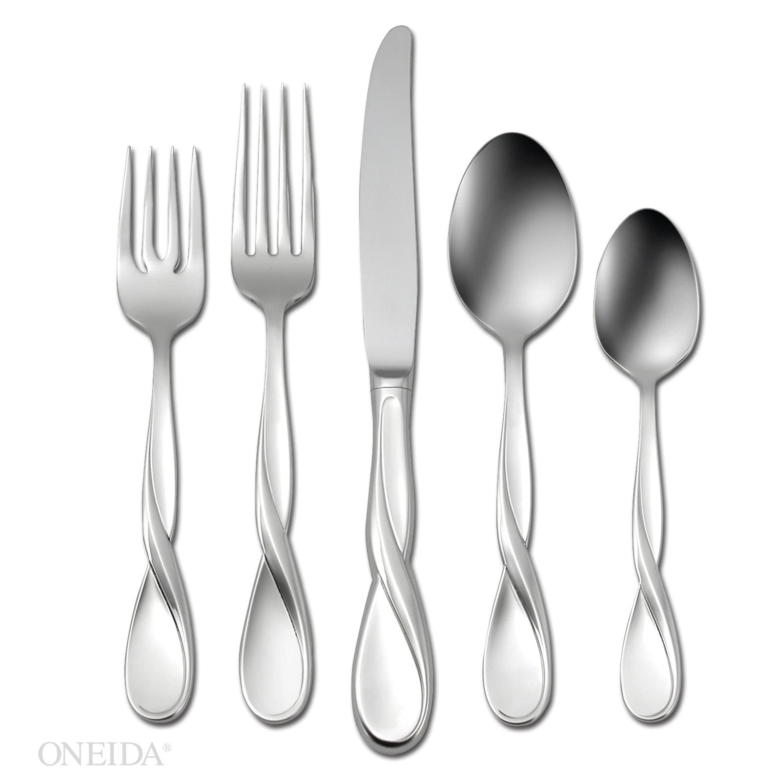 Oneida Aquarius 5-Piece Place Setting, Service for 1