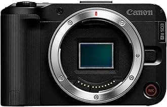 Canon EOS R50V Mirrorless Camera (Body Only) - Replacement Lens Camera for APS-C Digital Camera, Flip Screen 4K Video, Vlogging, Content Creating, Streaming, Shooting, Podcast, TikTok