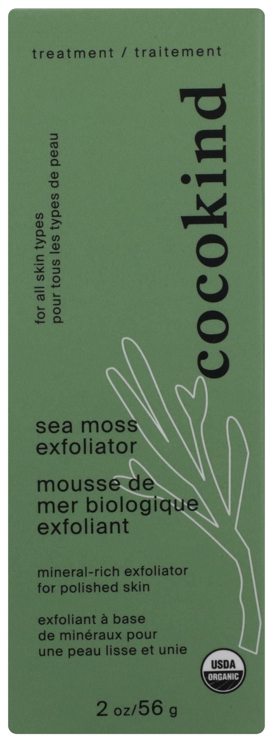 Cocokind Organic Sea Moss Exfoliator