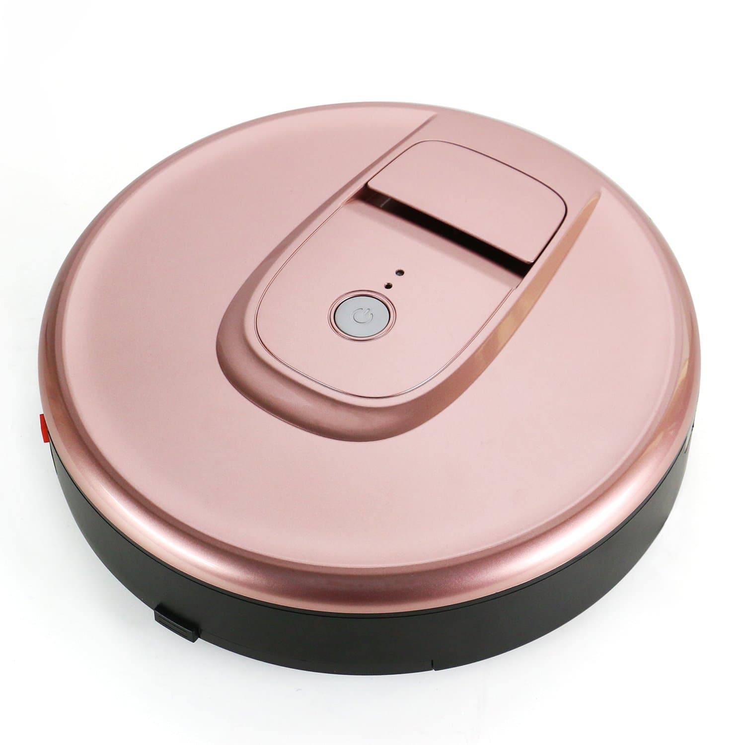 FINE DRAGON Vacuum Cleaner Robot, Automatic Robotic Vacuum Cleaner High Suction Cleaning for Hard Floor and Thin Carpets (Rose Gold)