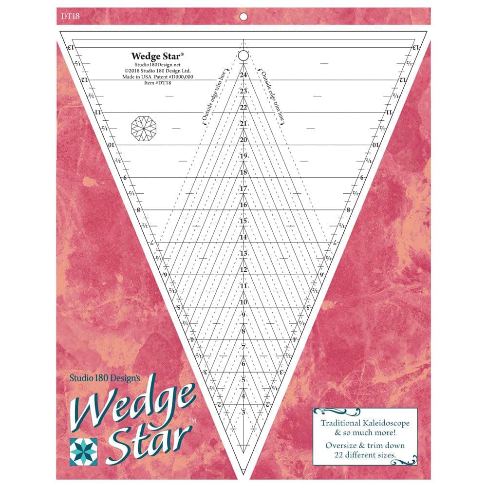 Studio 180 Design Wedge Star Ruler- Deb Tucker