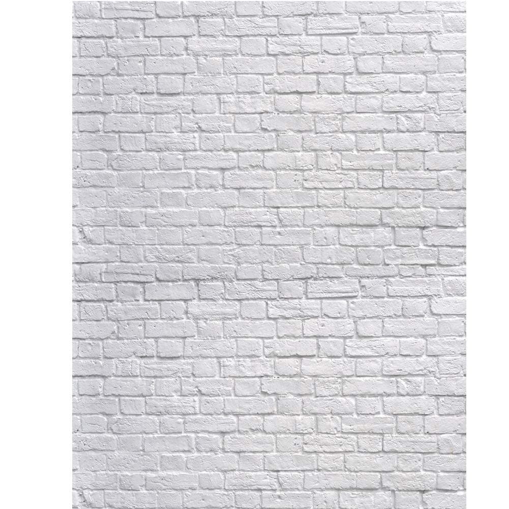 SJOLOON White Brick Wall Backdrop White Brick Photo Backdrop Photography