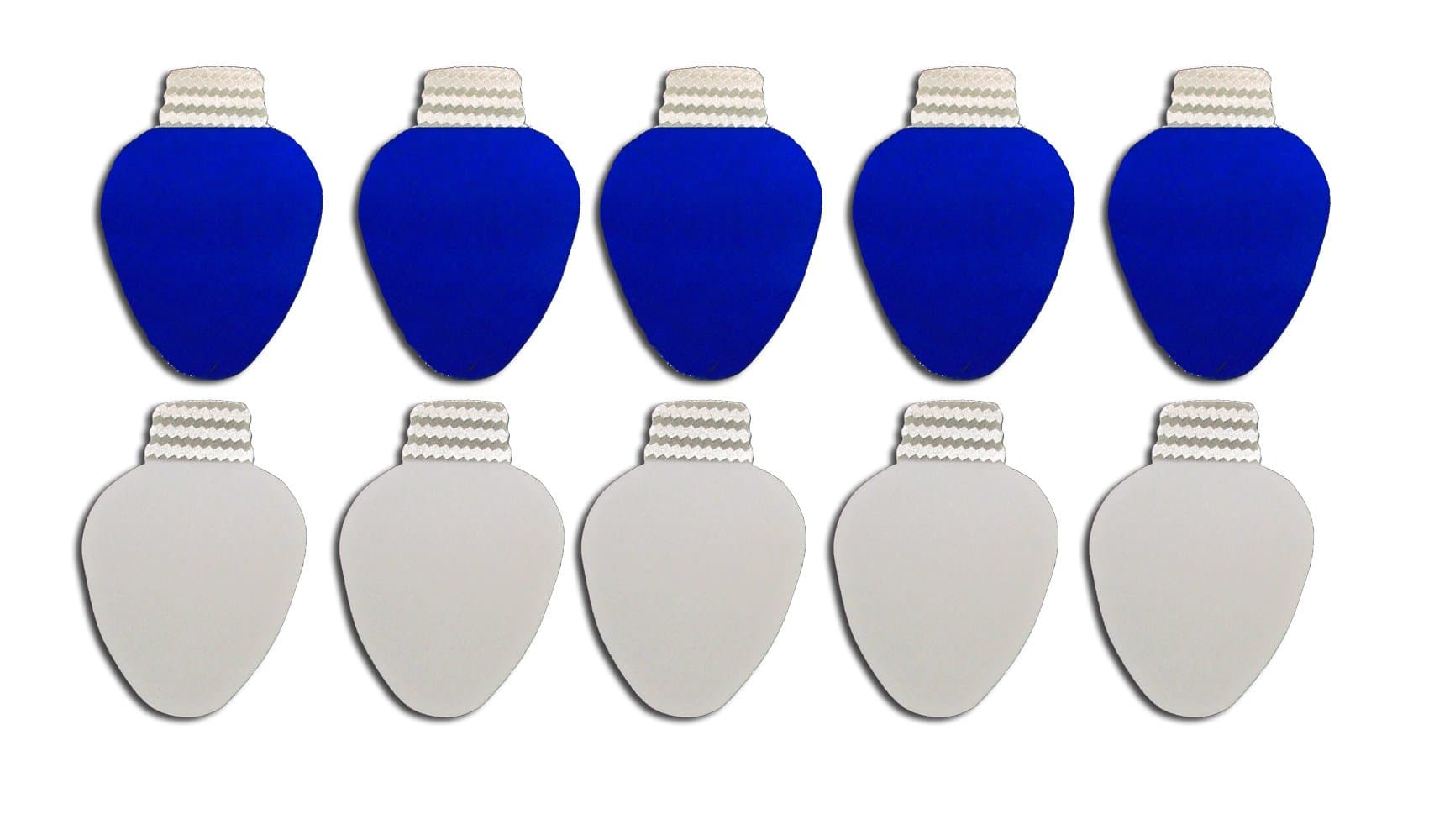 COOLHUBCAPS Hanukkah Lights Reflective Magnets