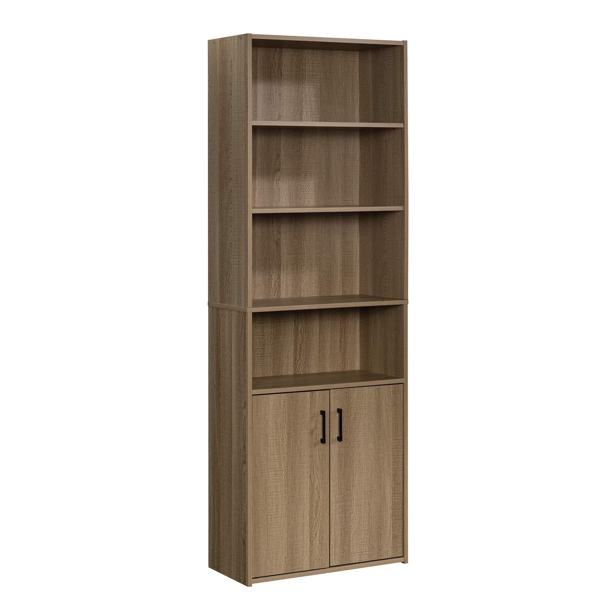 Sauder425089 Beginnings Bookcase with Doors, Summer Oak