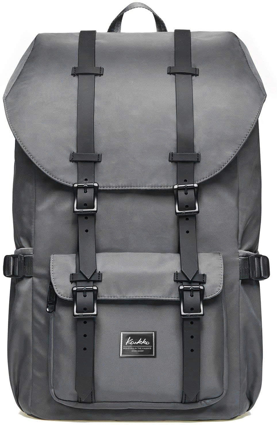 KAUKKO Unisex Ep5 Backpack, (Grey (E5-3)), 45 x 27 x 17cm (HxBxT), Backpack