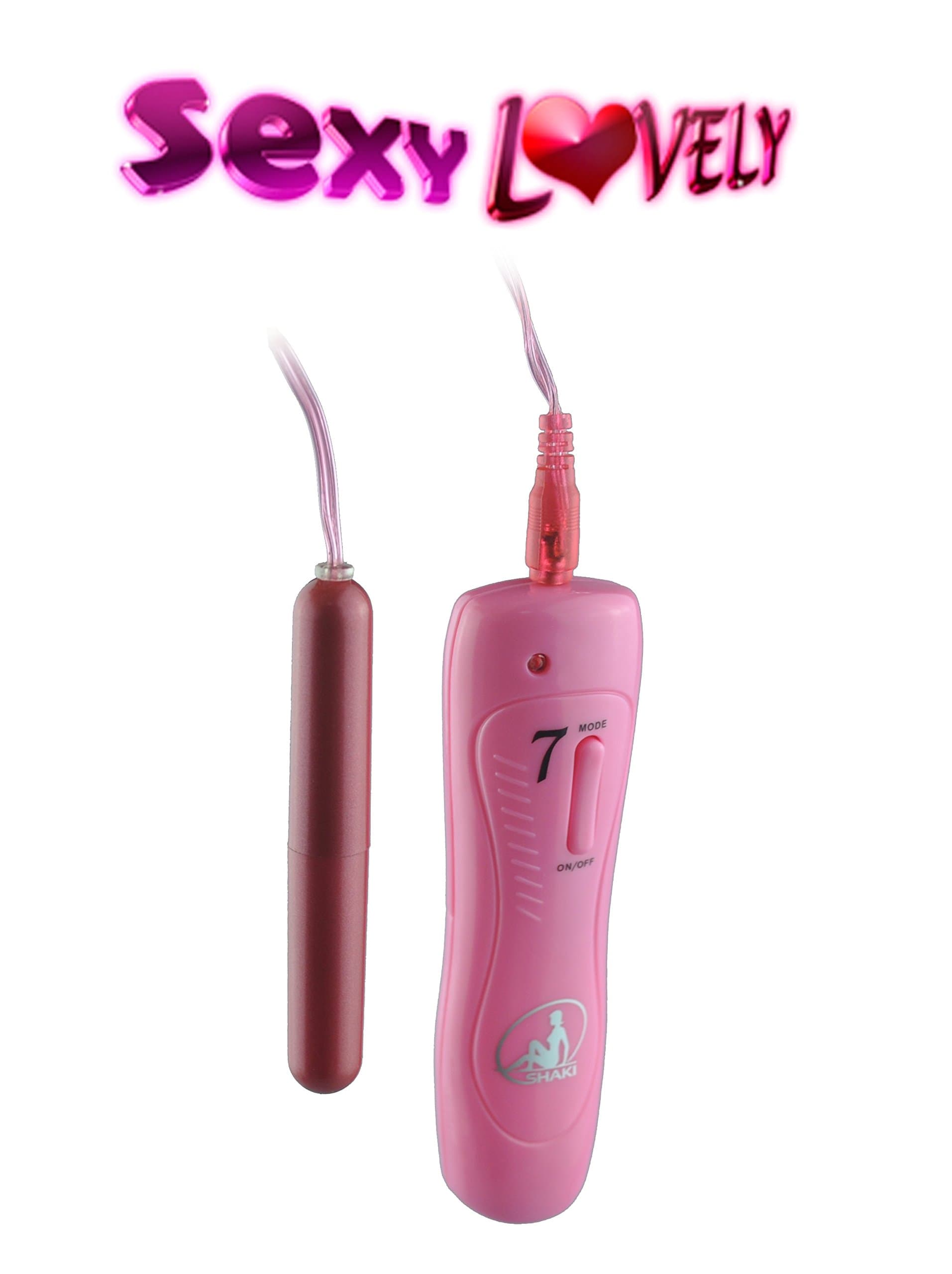 Sexy Lovely 7 Vibrating Function Metallic Long Bullet Stimulator