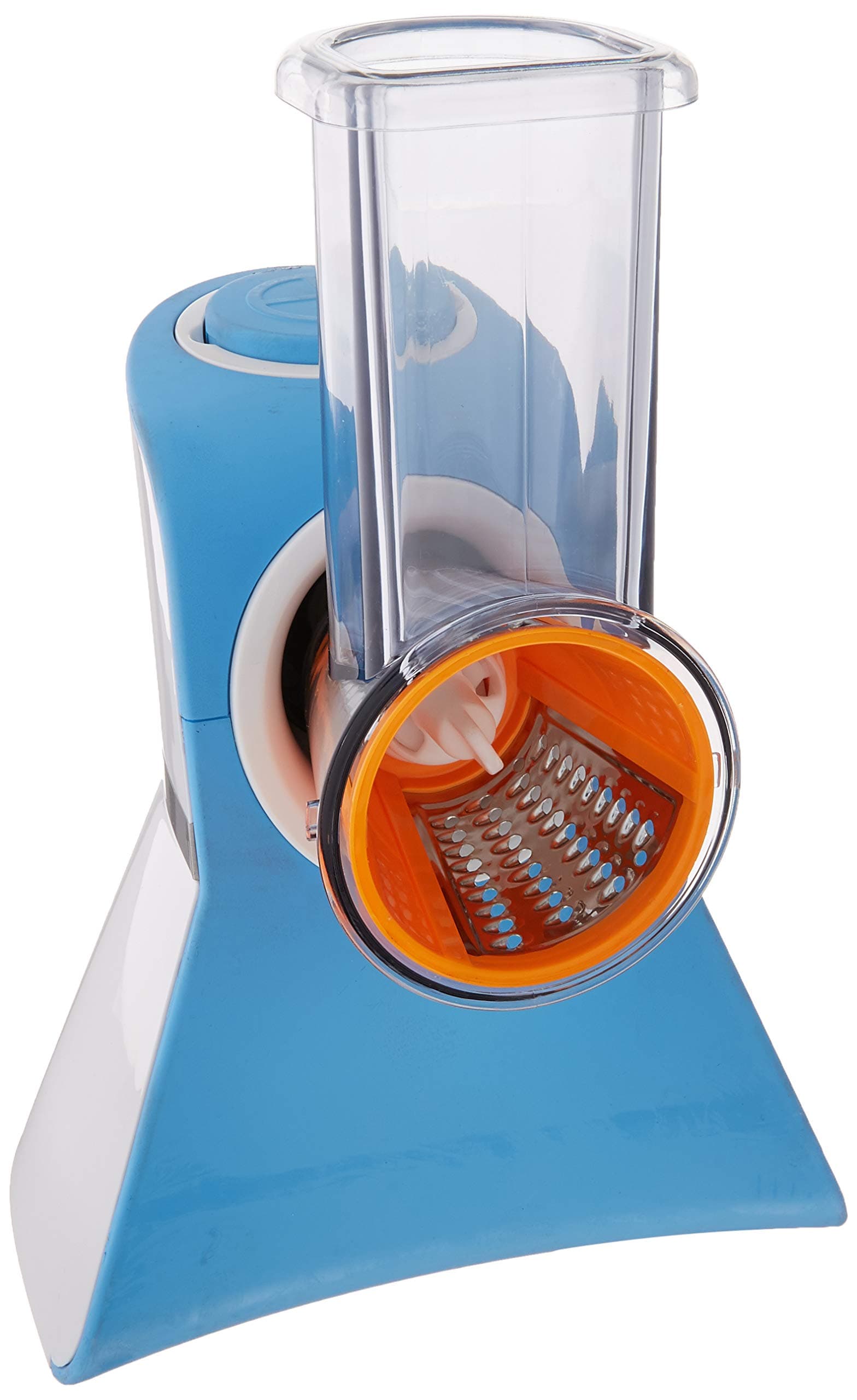 VC02RBL Salad Maker Food Processor, Mini, Rubber Blue