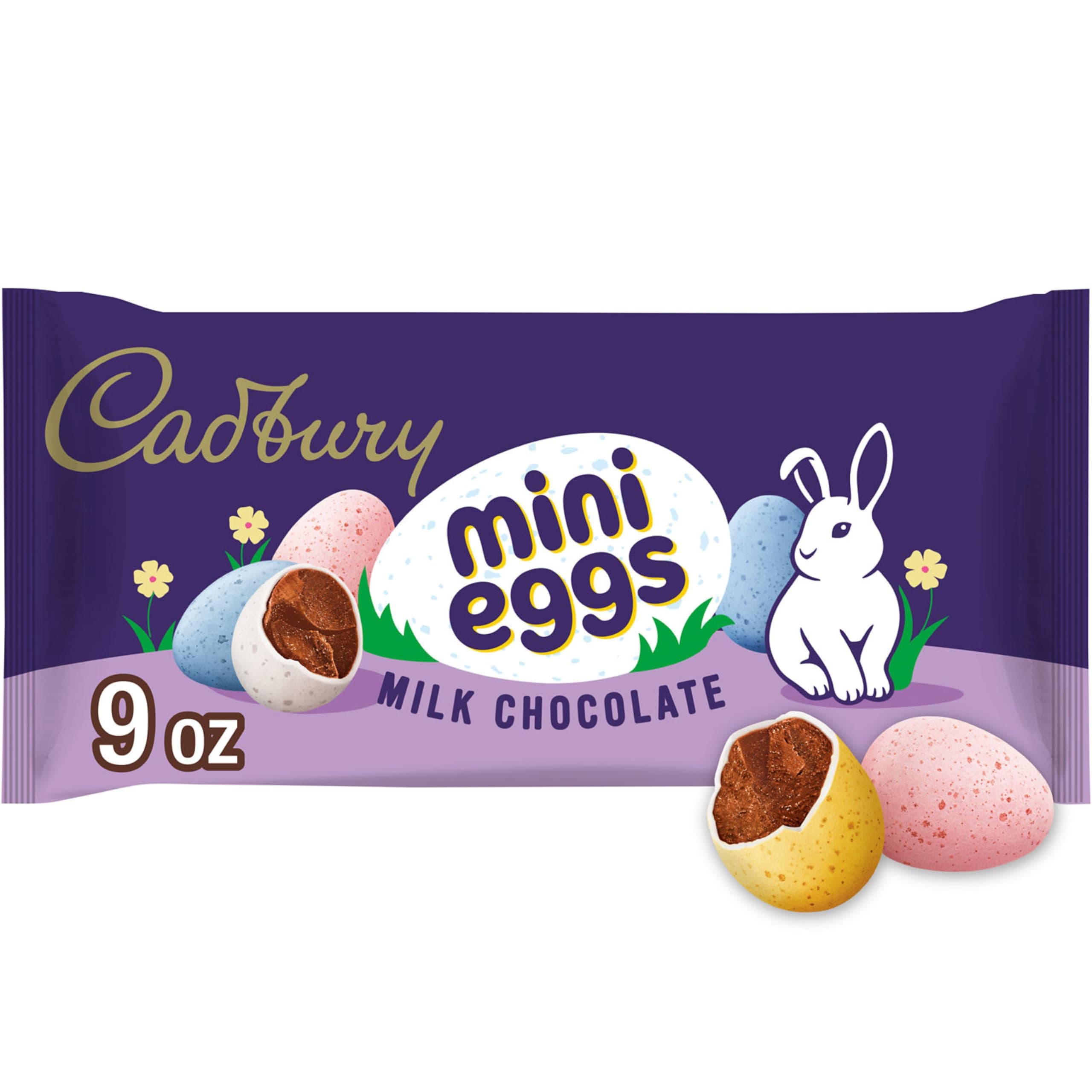 MINI EGGS Milk Chocolate, Easter Candy Bag, 9 oz