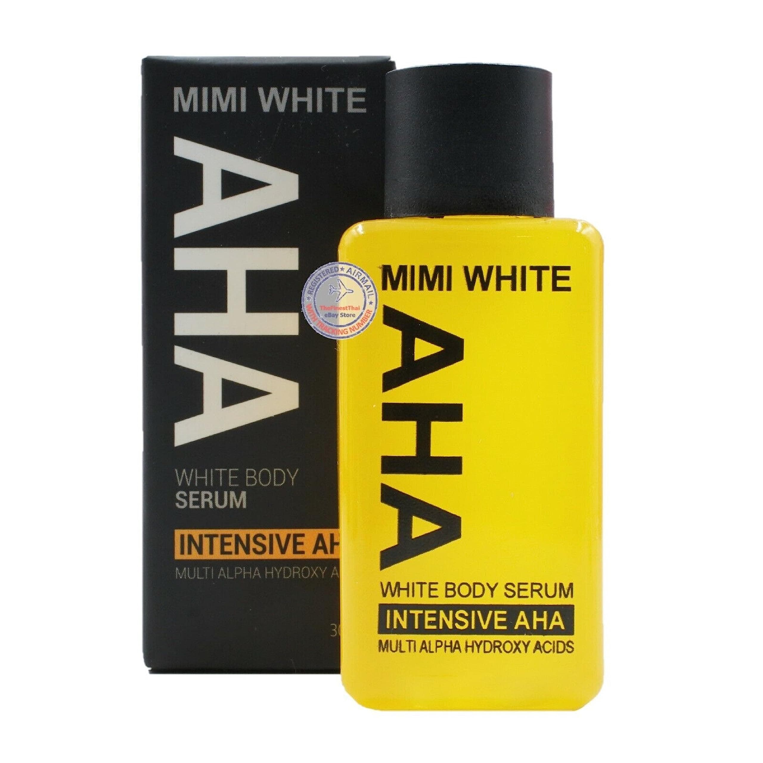MIMI White Multi Alpha AHA White Body Serum 30g - Pack of 1 - Thailand ProductNatural Moisturizing for women | Natural cleansing for women | girl |men | adults | Cream for women | girls | facial cream | body cream for women | girls