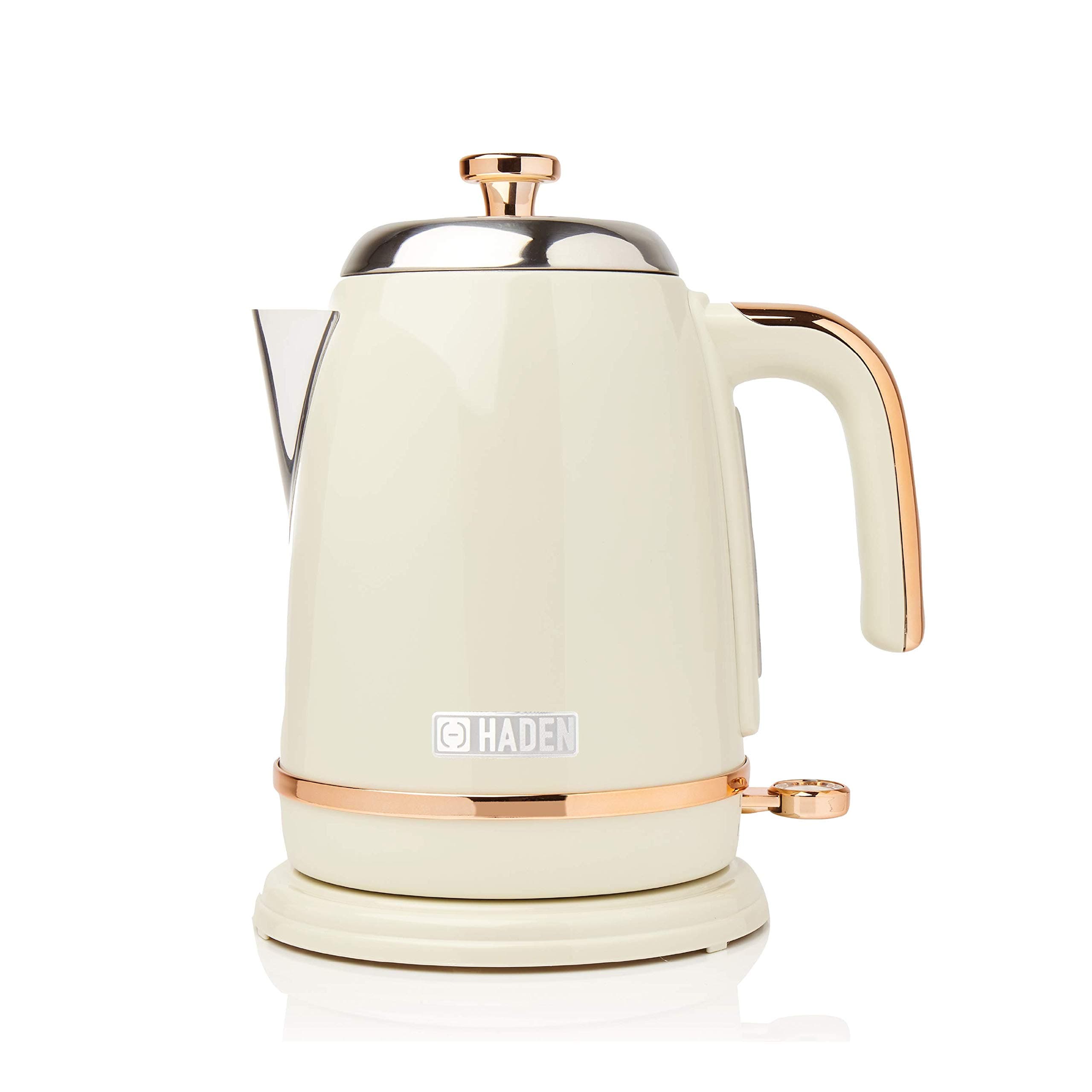 Haden Salcombe Cream and Copper Kettle