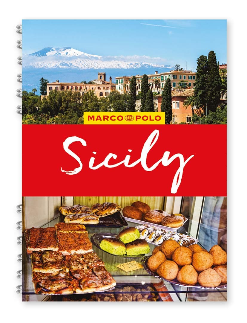 Sicily Marco Polo Travel Guide - with pull out map (Marco Polo Spiral Guides)