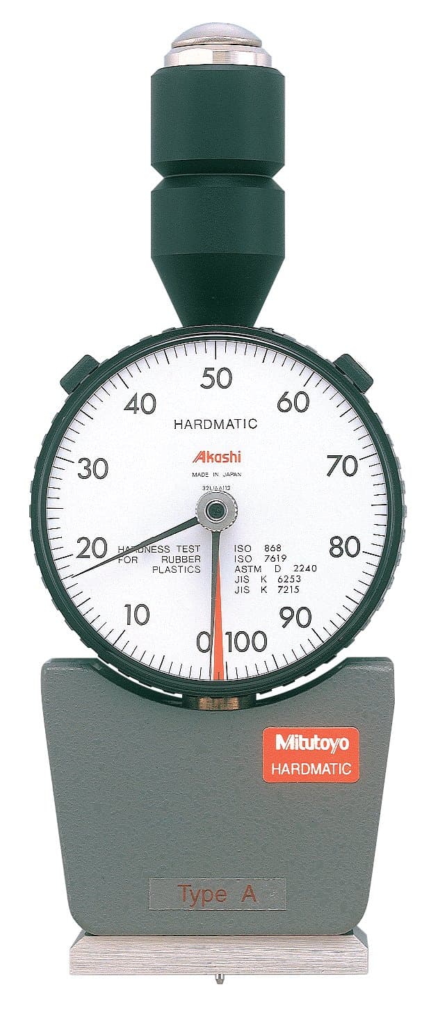 Analog Durometer, Shore D, 1.73 x 0.71 in