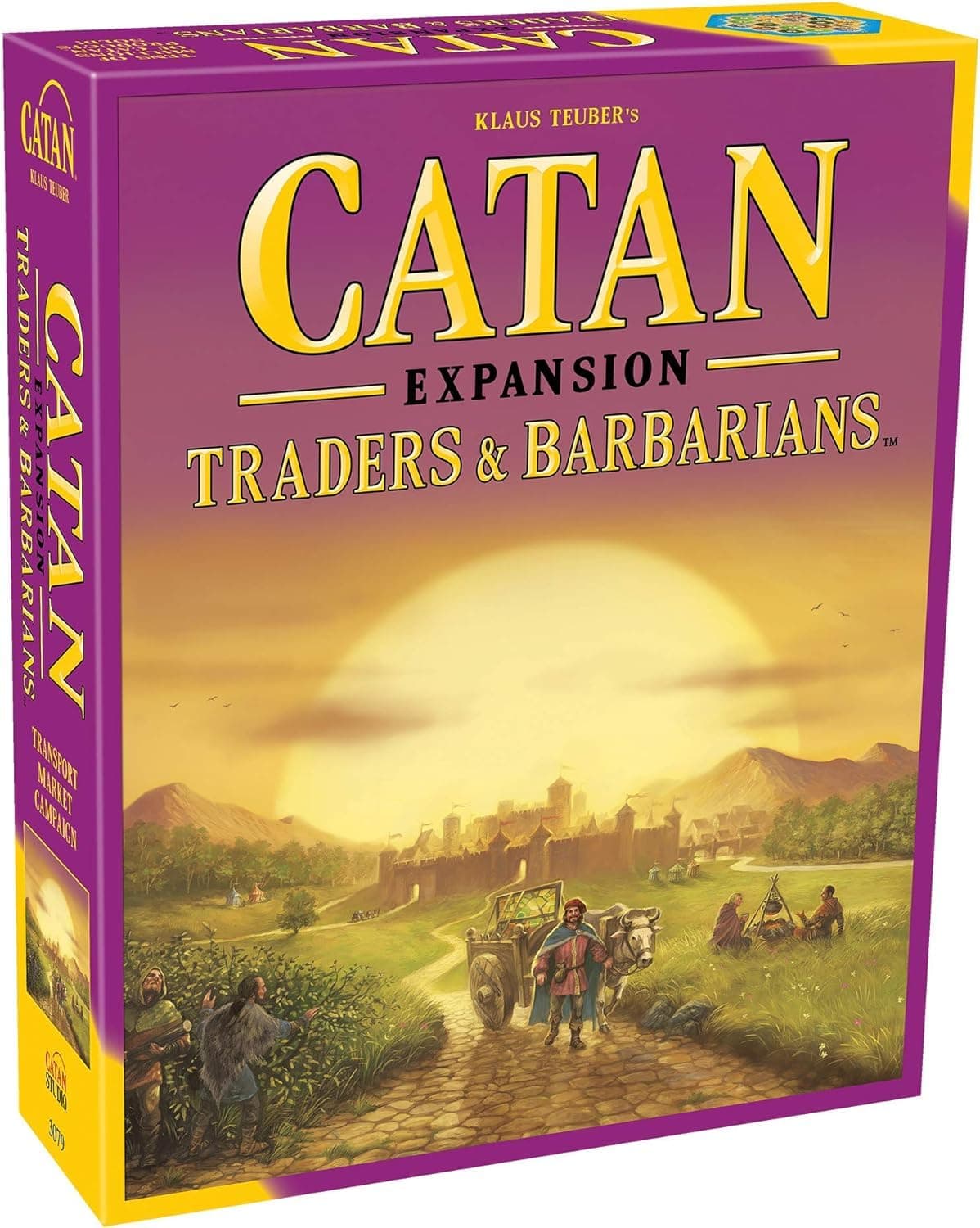 Traders & Barbarians Board Game Expansion - Customize Your Asmodee CATAN Experience, Strategy Game, Family Game for Kids and Adults, Ages 12+, 3-4 Players, 90 Minute Playtime