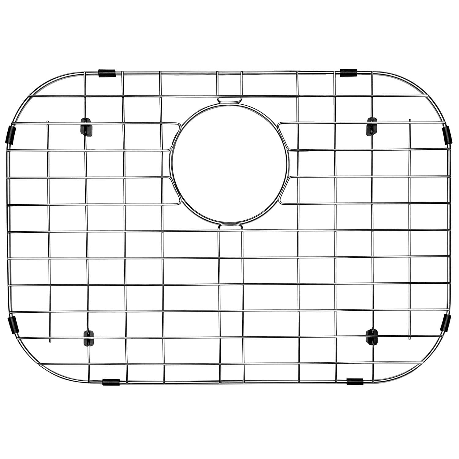 Sink Bottom Grid 19-1/16" x 13-5/8”, Rear Drain with Corner Radius 3-1/2", Sink Protector NLW1914R
