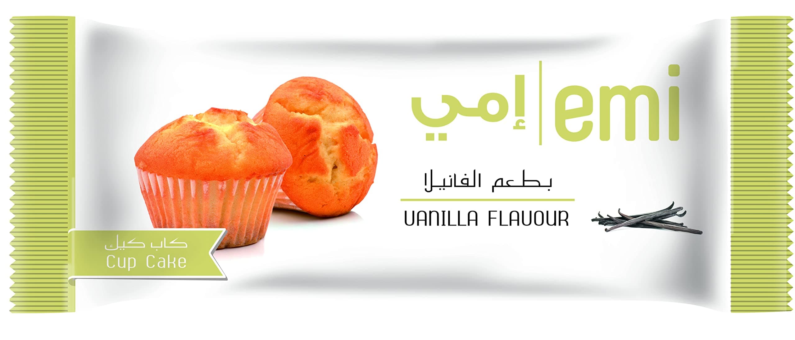 Double Vanilla Flavour Fresh Cupcake Pack of 12