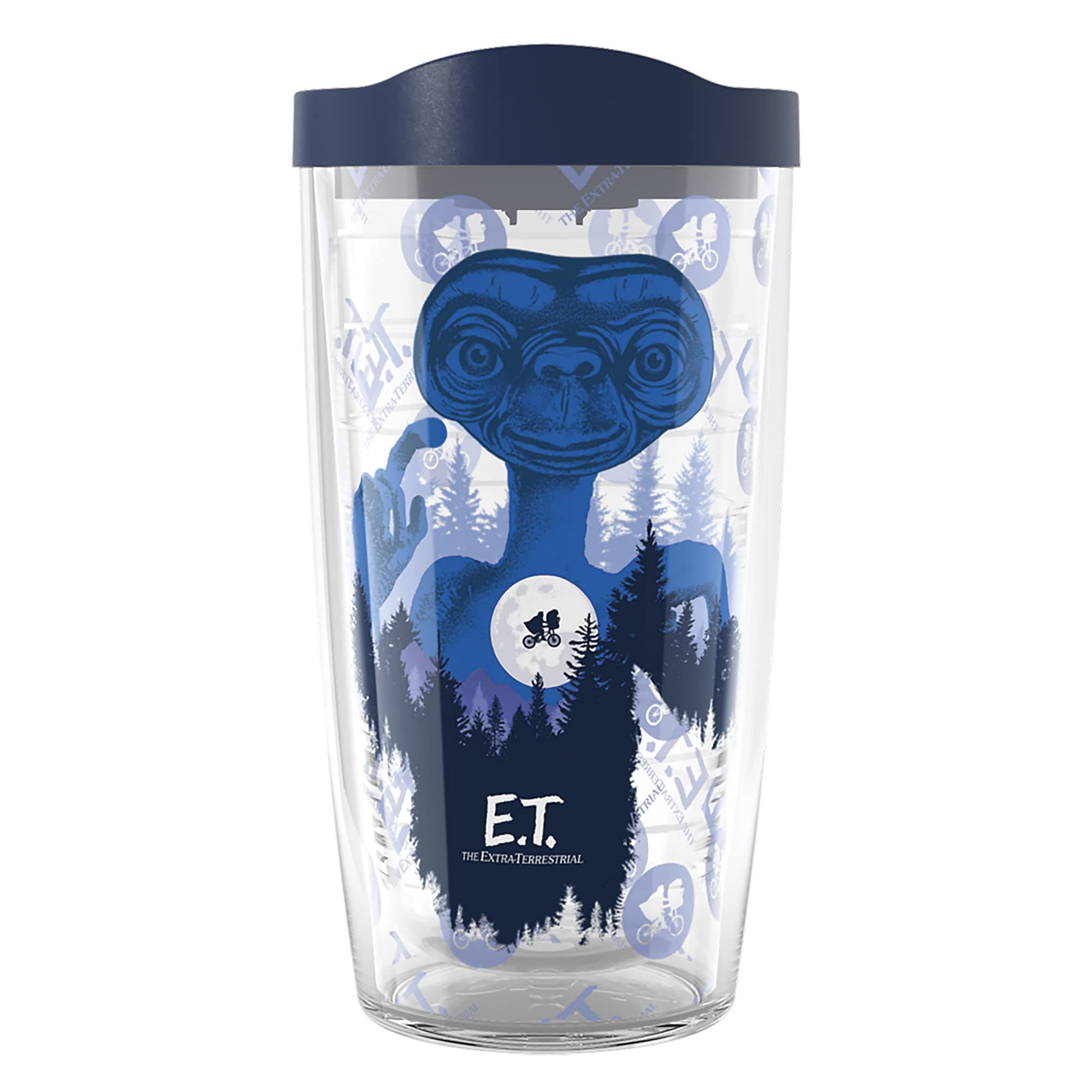 Tervis E.T. the Extra-Terrestrial 40th Anniversary Made in USA Double Walled Insulated Tumbler Cup Keeps Drinks Cold & Hot, 16oz, Classic
