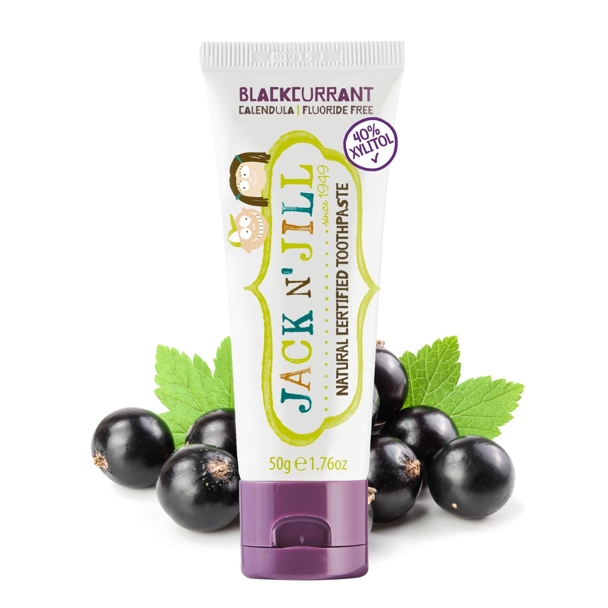Jack and Jill Toothpaste Gel Cassis 50g