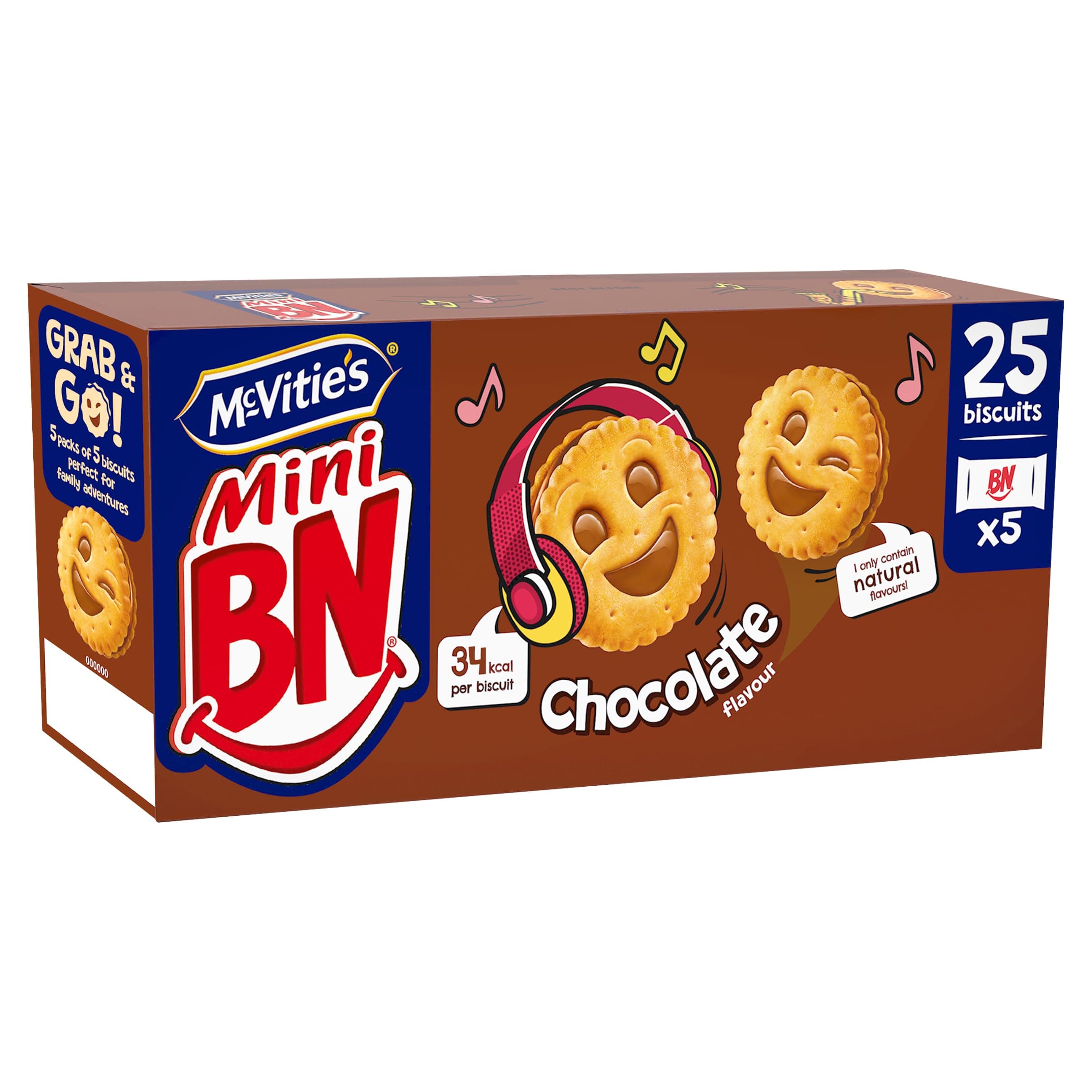 McVitie's Mini BN Chocolate Mini Snacks Bags