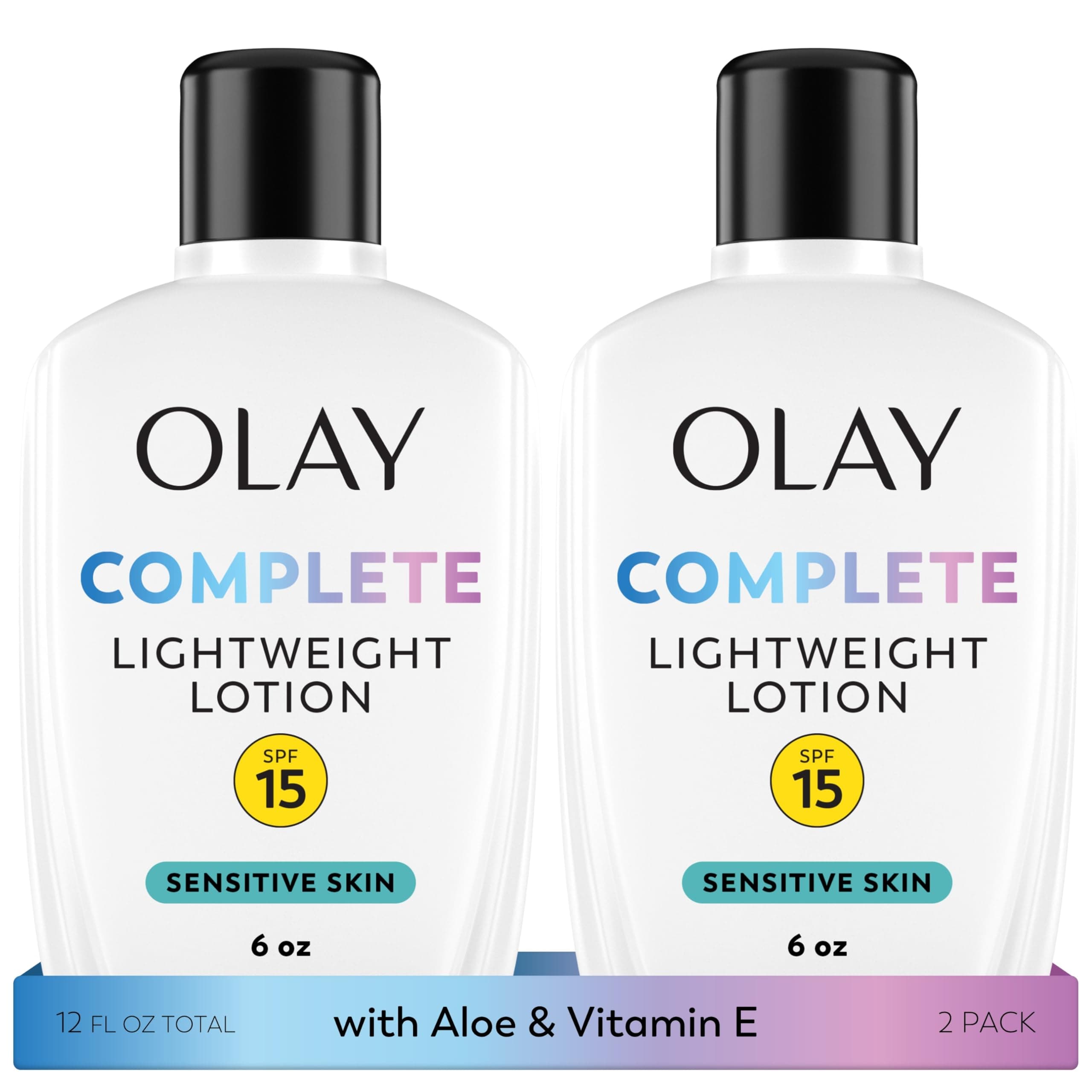 Olay Complete All Day Moisturizer with Broad Spectrum SPF 15 Sensitive, 6.0 f.