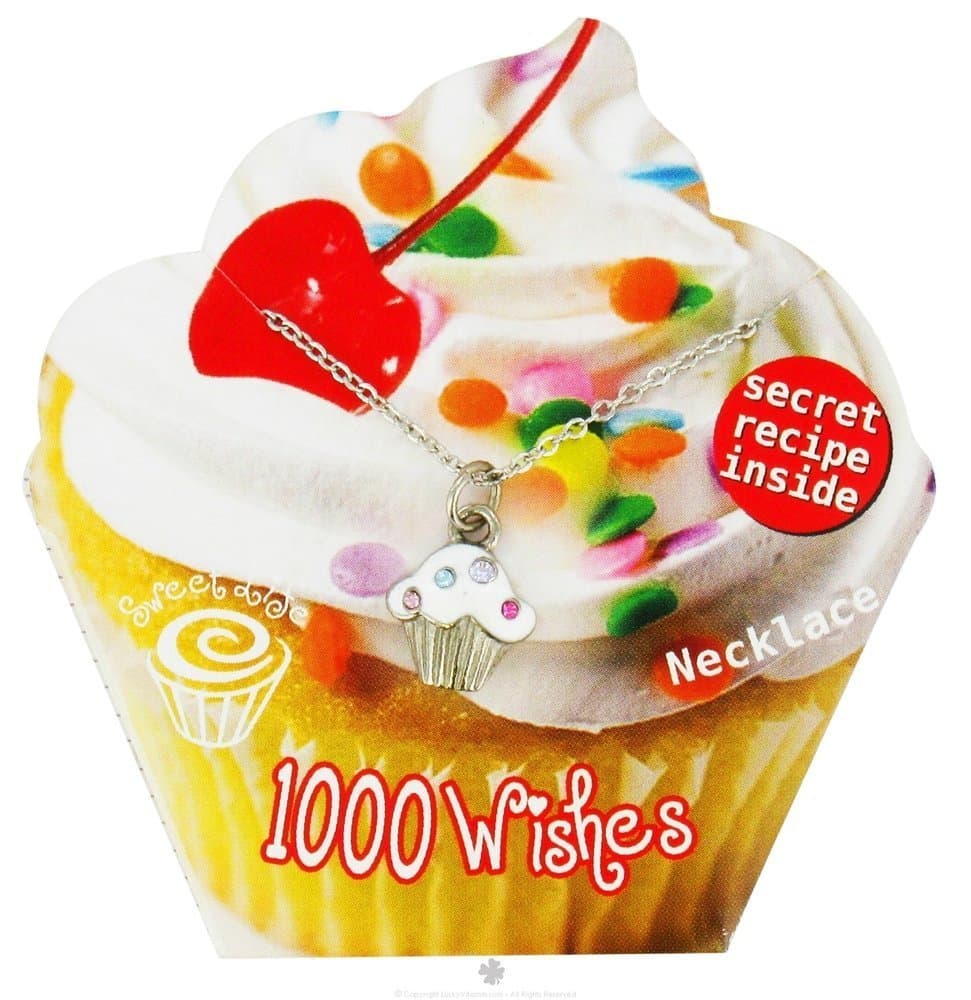 1000 Wishes Cupcake Necklace