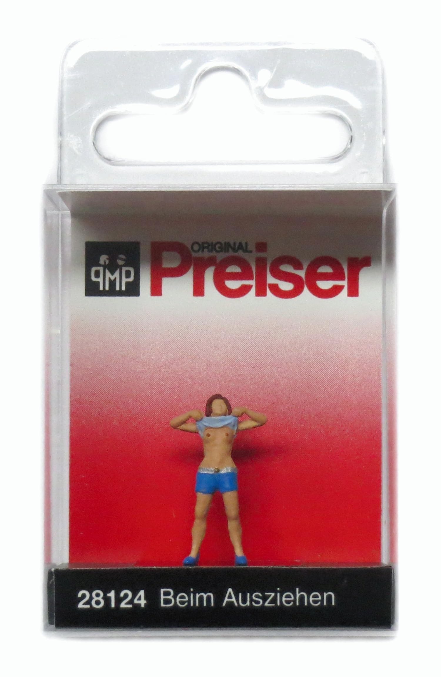 1:87 HO Scale Undressing Lady