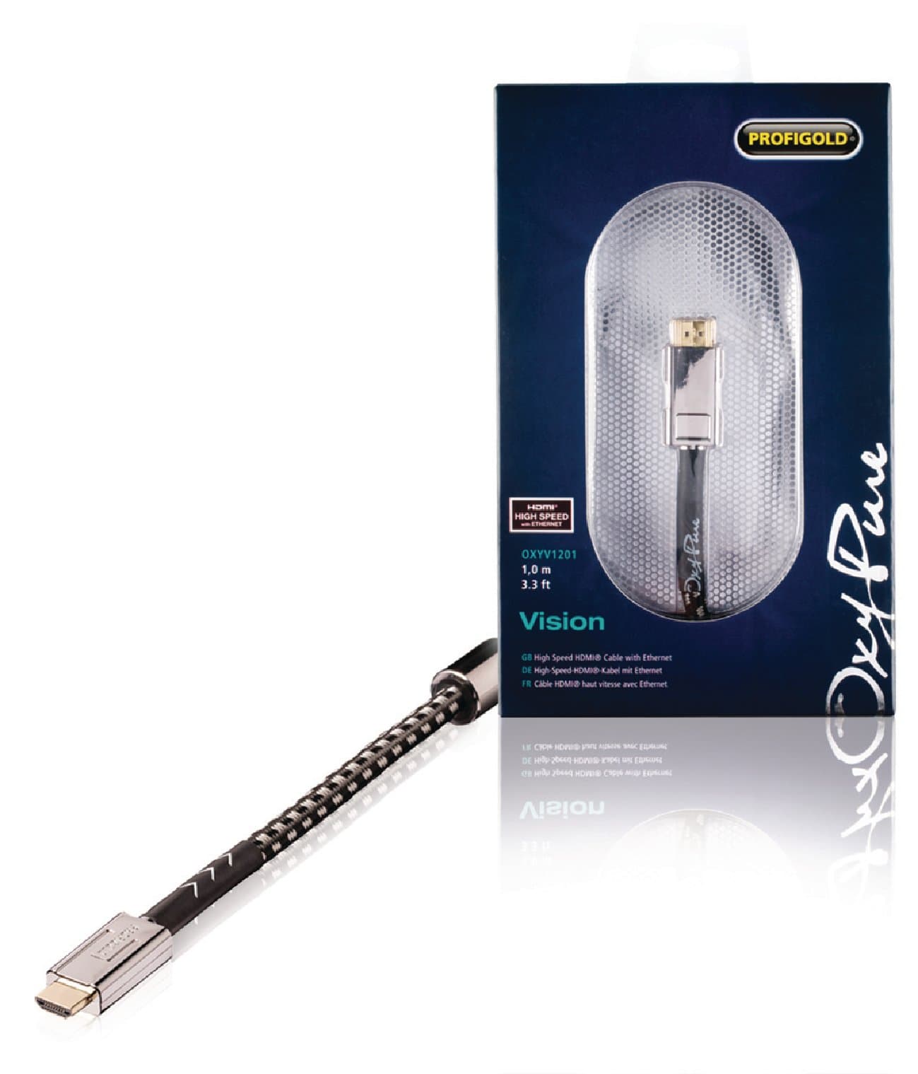 Profigold 1m Ultra Performance 1440P High Speed HDMI Interconnect Cable