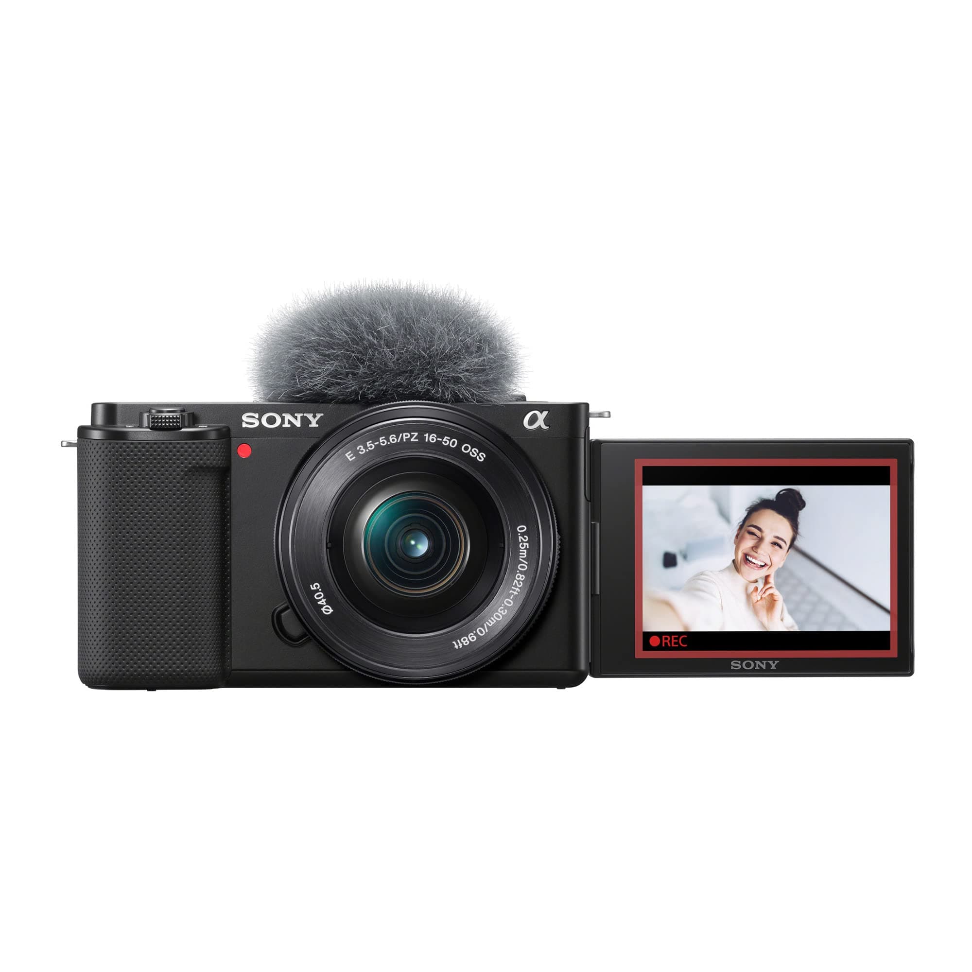 Alpha ZV-E10 - APS-C Interchangeable Lens Mirrorless Vlog Camera Kit - Black