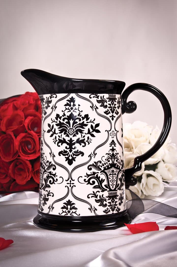 Black and White Pitcher from the Studio Series