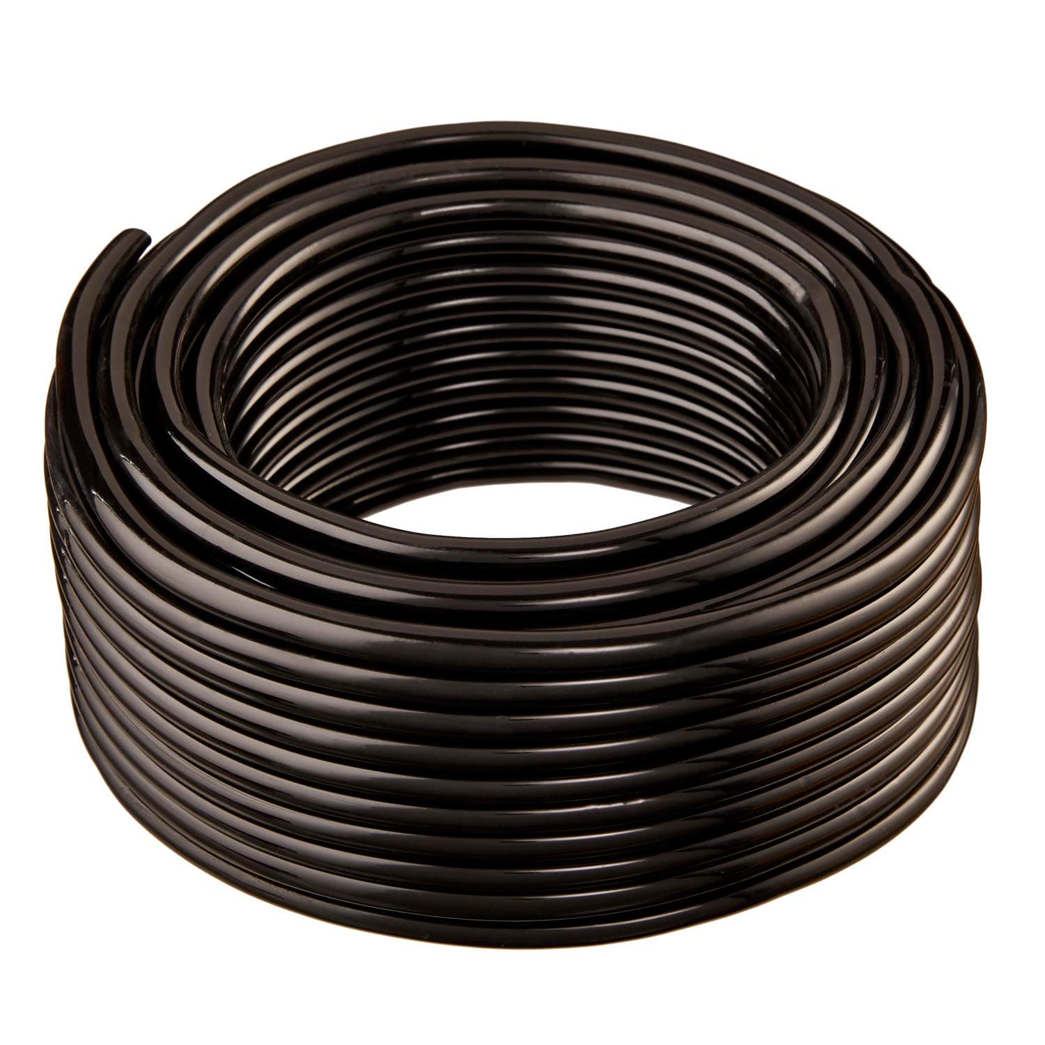 (1" ID x 1 1/4" OD x 50 ft) HydroMaxx Flexible Non-Toxic, BPA Free, Black Vinyl Tubing