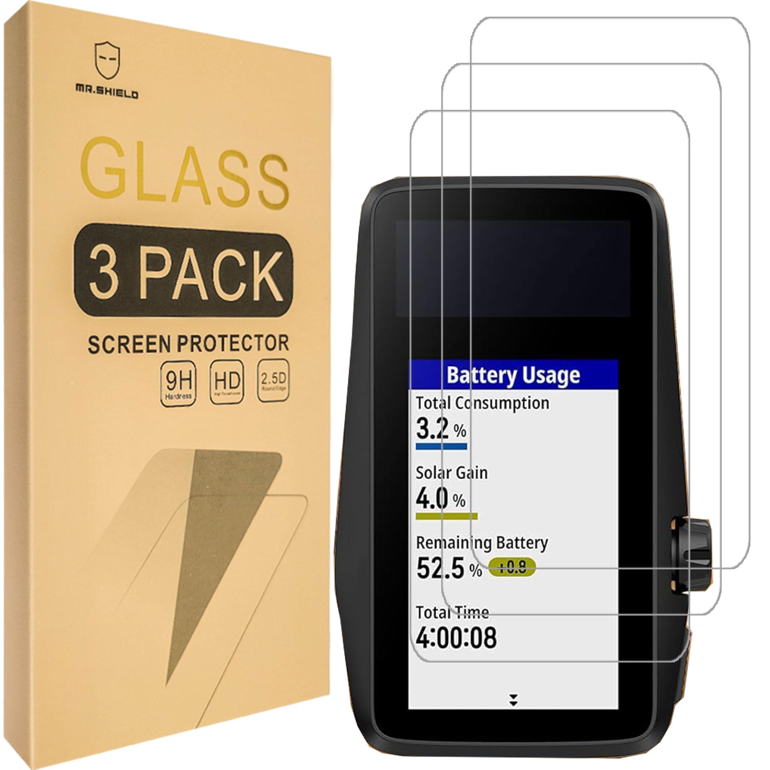 Screen Protector compatible with COROS DURA [Tempered Glass] [3-PACK] [Japan Glass with 9H Hardness]