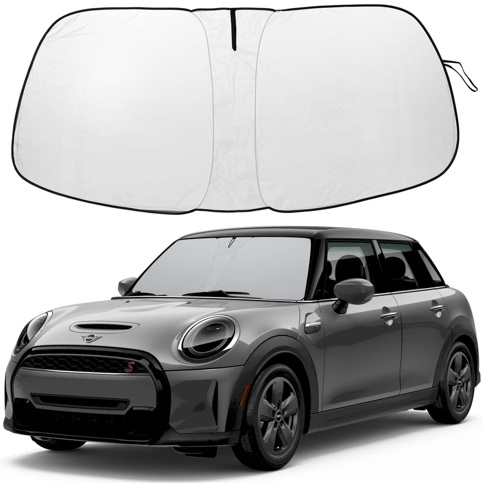 - Front Windshield Sunshade fit for 2015-2024 Mini Cooper Cooper S Hardtop 4 Door Foldable Car Shade Automotive Windshield Sunshades Mini Cooper Windshield Sun Shade Keeps Your Vehicle Cool