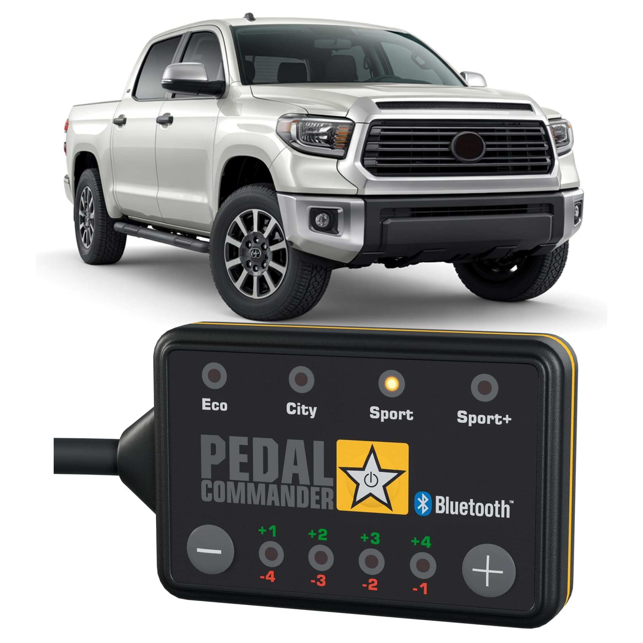 Throttle Response Controller Compatible with Toyota Tundra 2007-2021 - Plug-and-Play, 4 Driving Modes, App Control, Off-Road Throttle Controller Performance Mods, Tundra TRD Parts