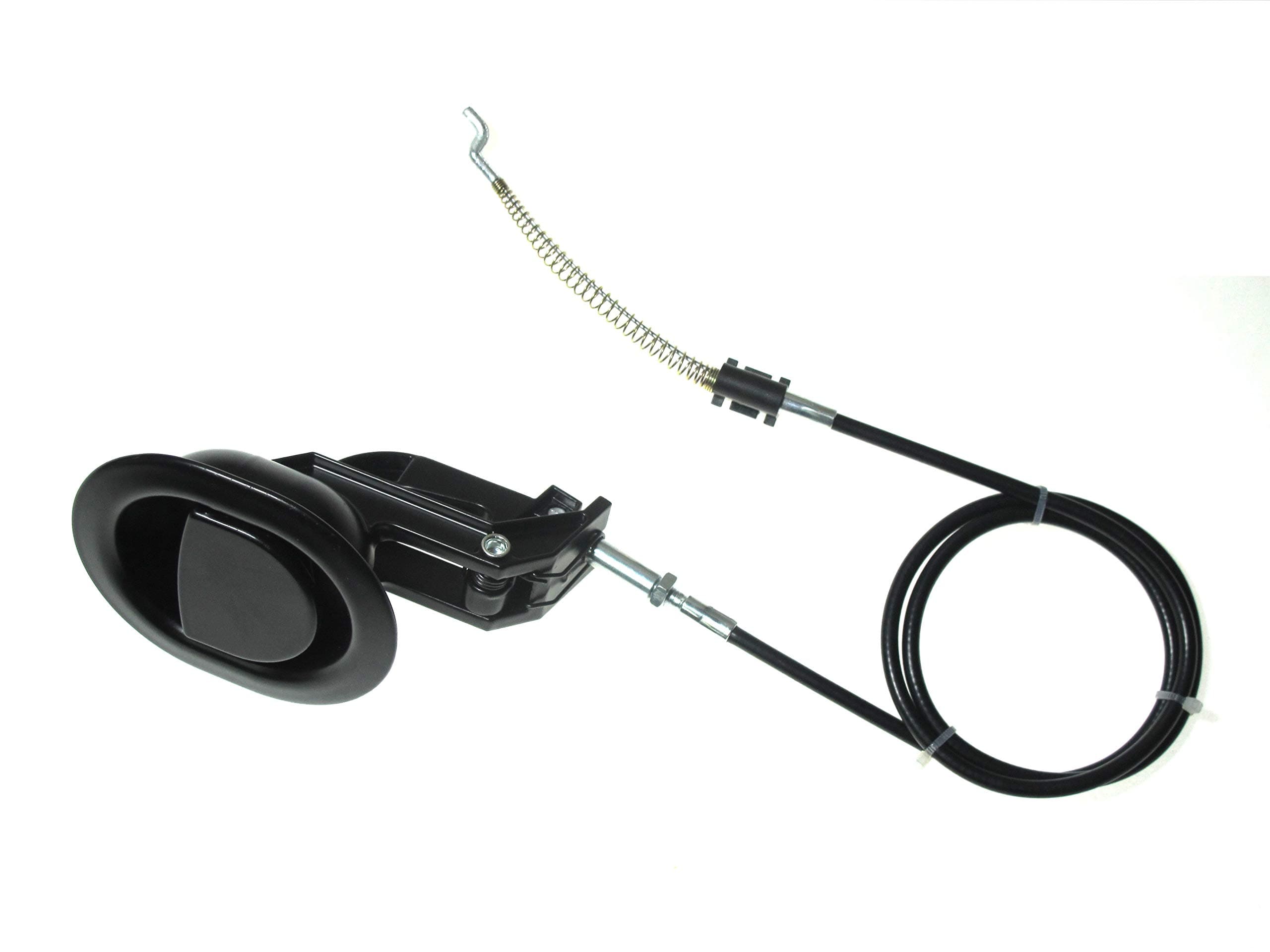 Oval All-Metal Pull Recliner Handle with Cable