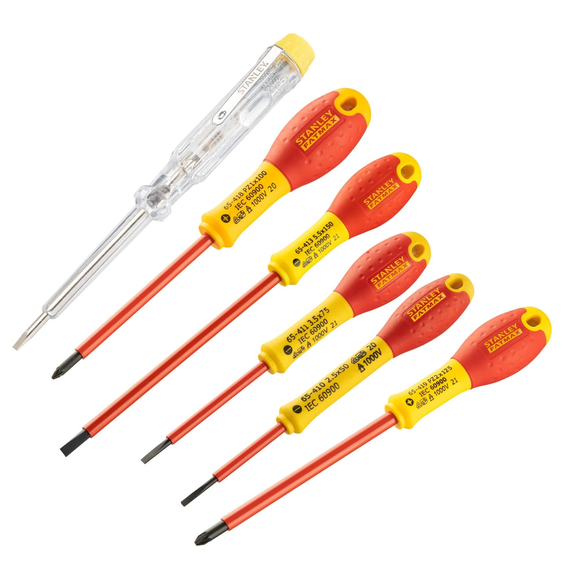 Red Insulated Screwdriver Tool Sets, 0-65-443