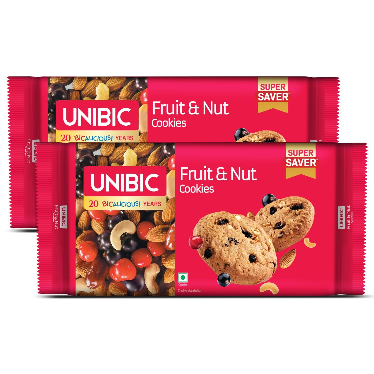 Fruit & Nut Cookies 900G, Nuts