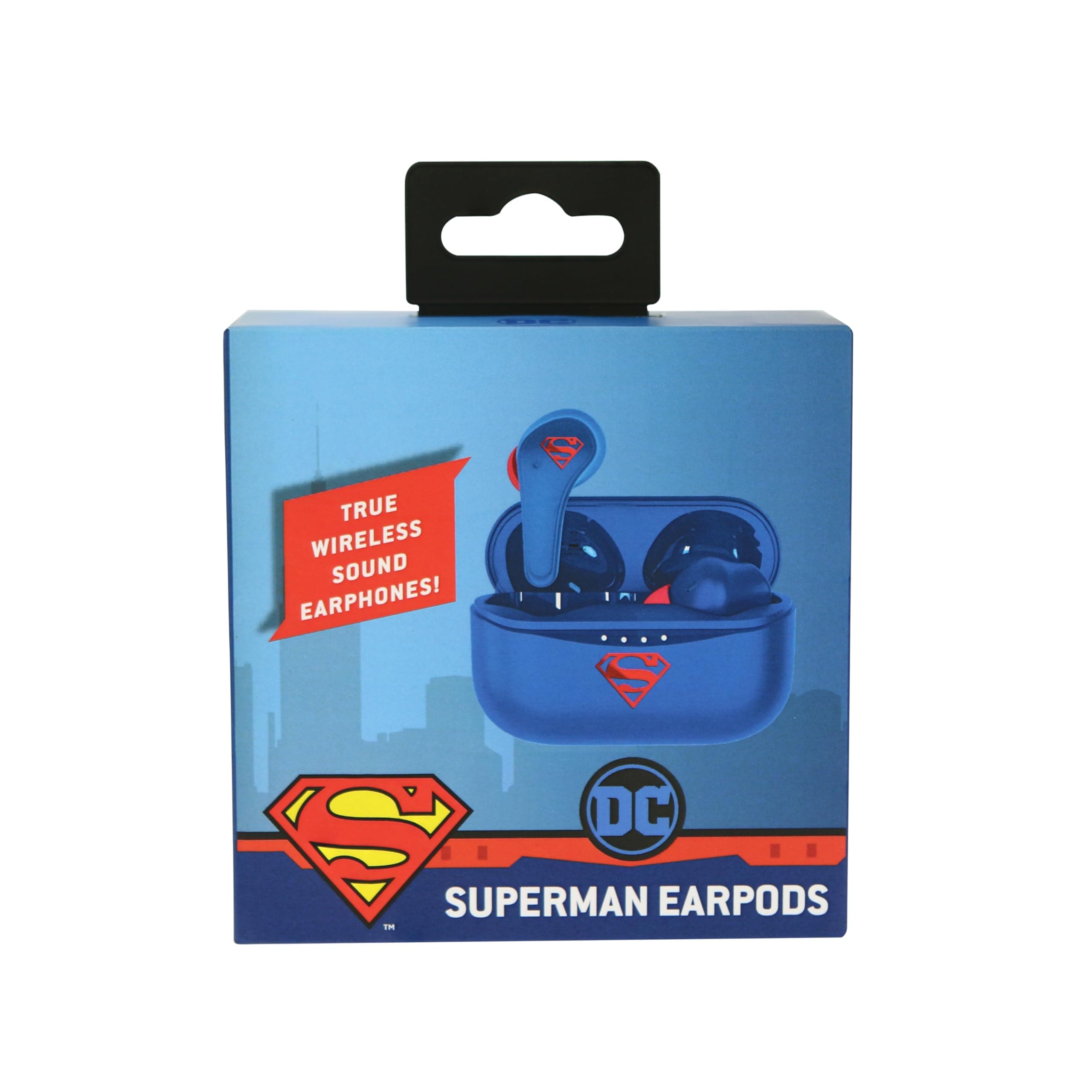 OTL Technologies Wireless Bluetooth V5.0 Headphones Superman with Charging Case