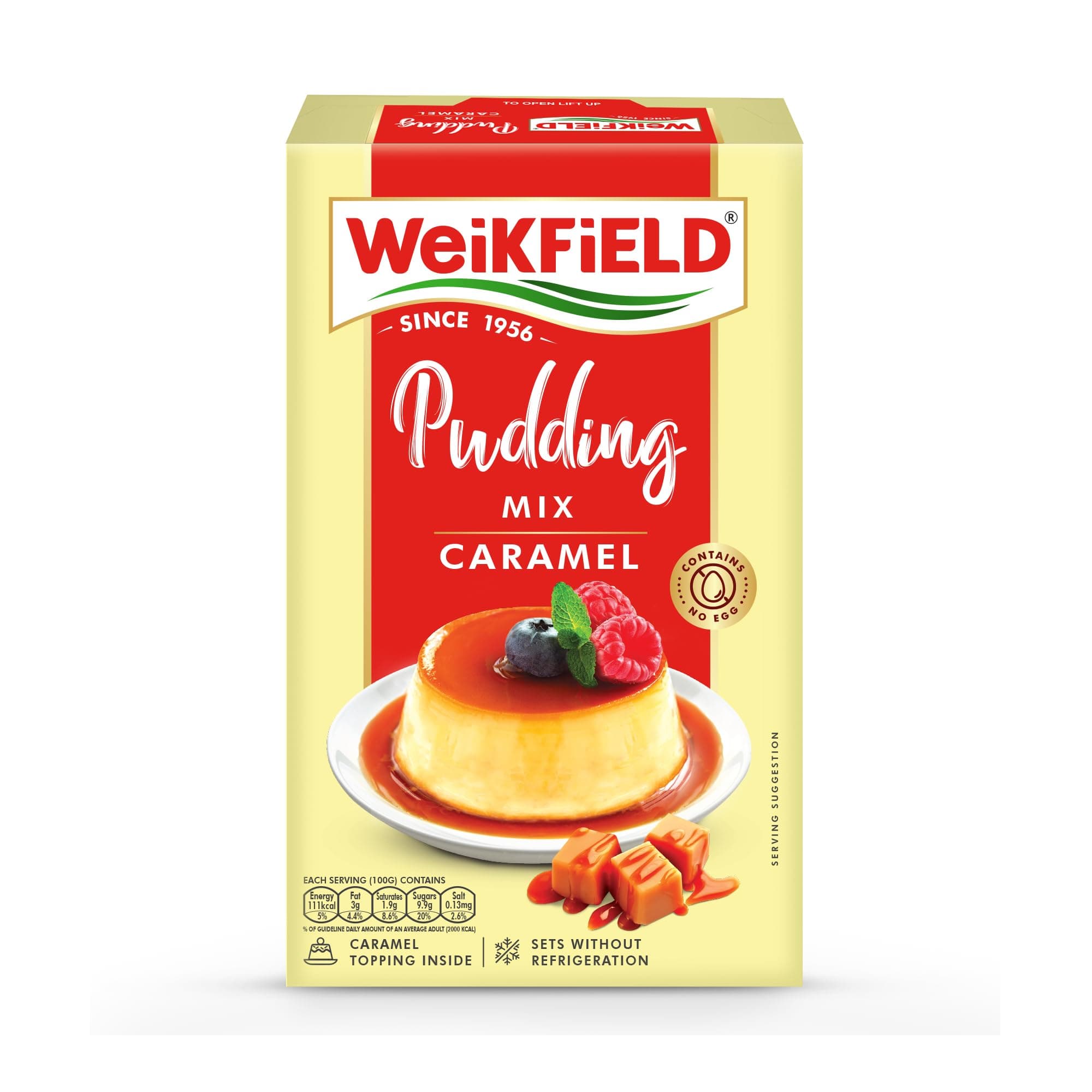 Weikfield Caramel Pudding Mix, 70g