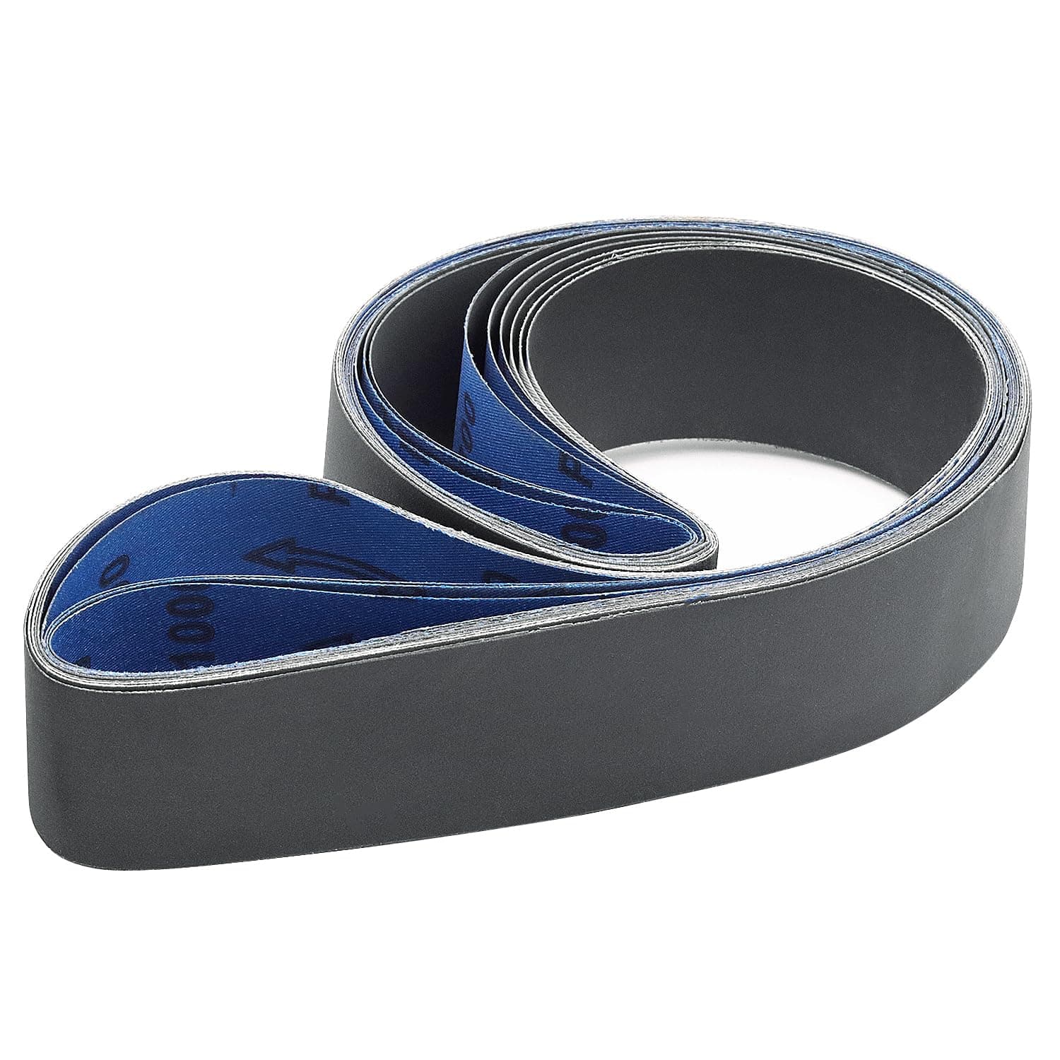 2 X 72 Inch Silicon Carbide Extra Fine Grit Sanding Belts 600, 800, 1000 Grits, 2x72 Grinding Belts for Knife Sharpening, 6 Pack Assortment