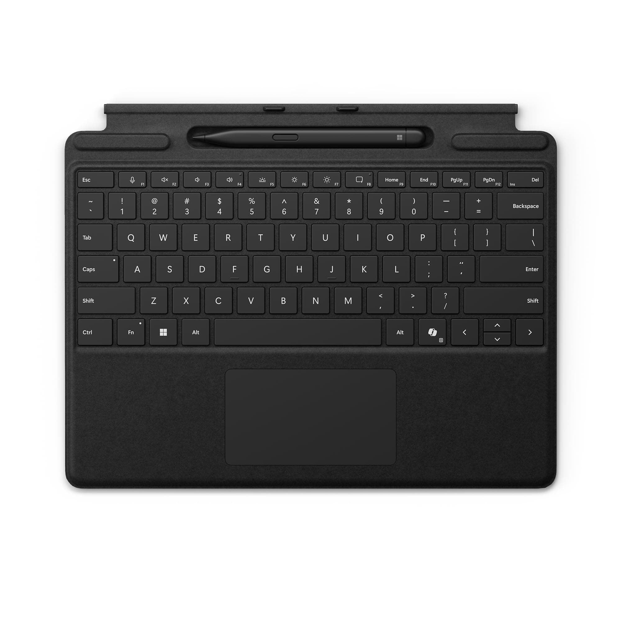 Surface Pro Keyboard with Slim Pen | Black | Compatible with Surface Pro Copilot +, Surface Pro 9, or Surface Pro 8