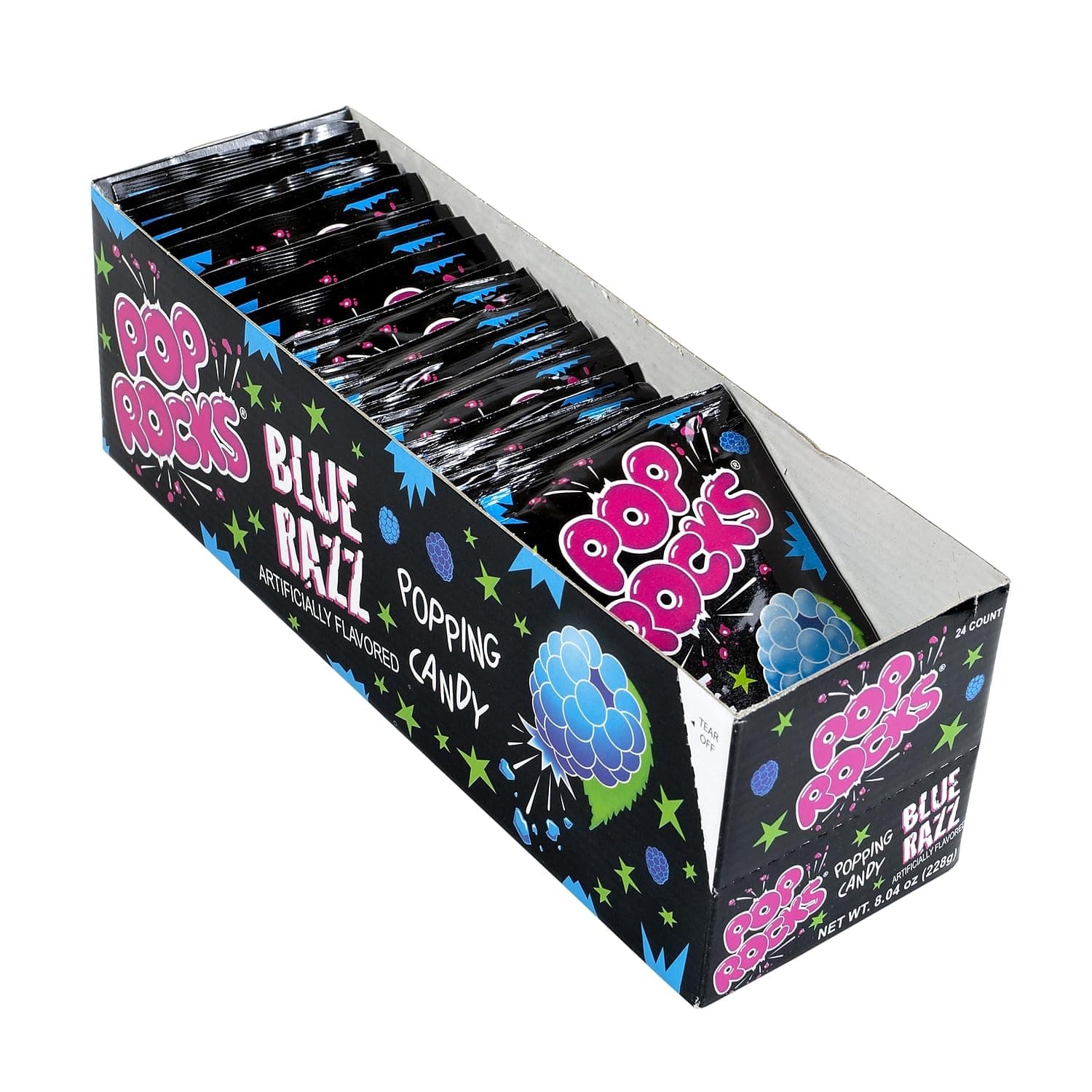 Pop Rocks - Blue Razz, 24 count (8.4oz)