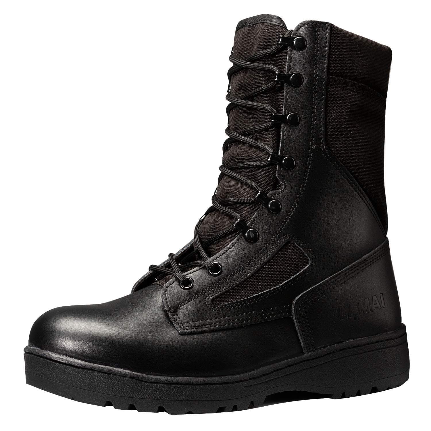 ThowiMen's Tactical Combat Boots Waterproof Outdoor Work Boots