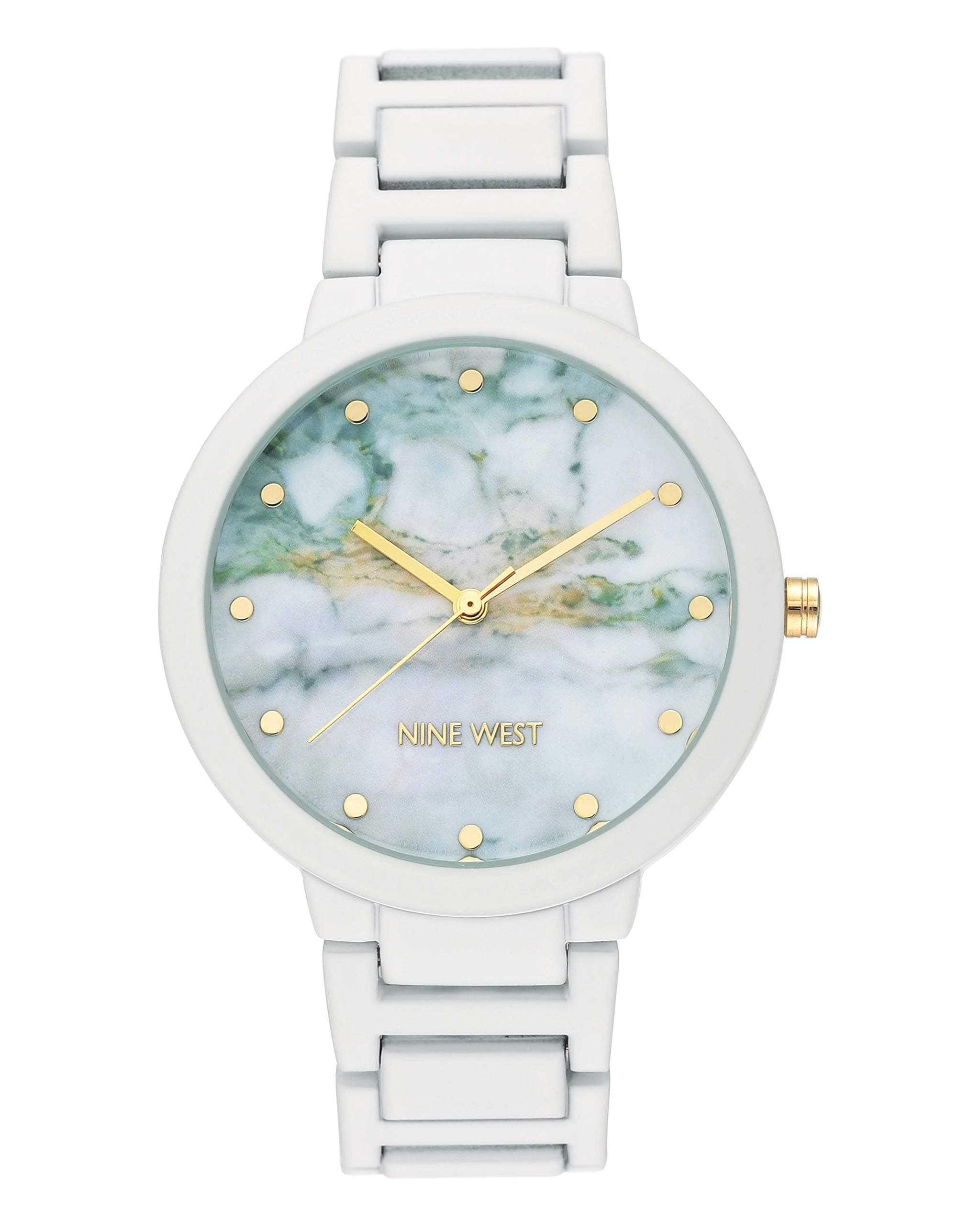 Nine West Women's Rubberized Bracelet Watch